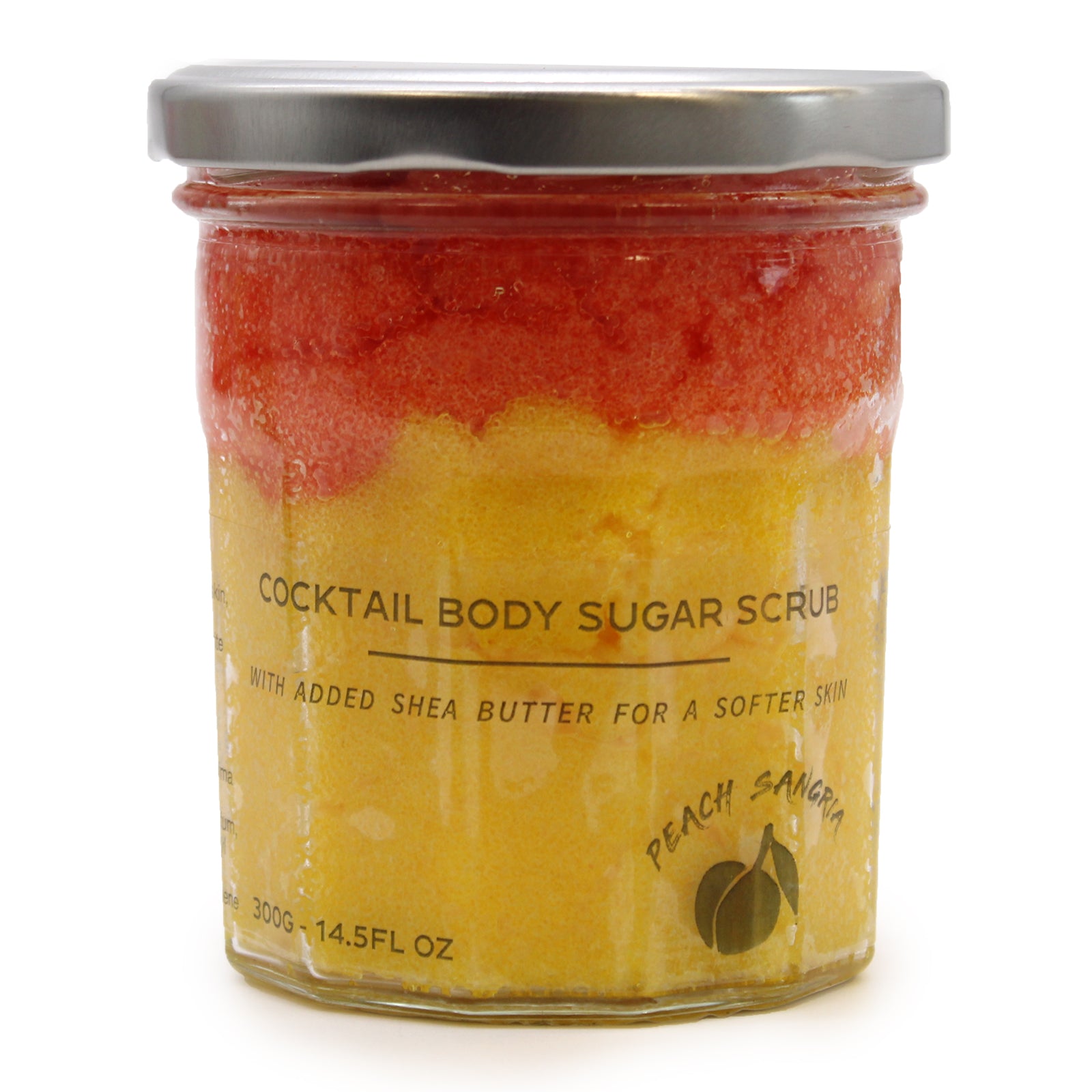 View Fragranced Sugar Body Scrub Peach Sangria 300g information