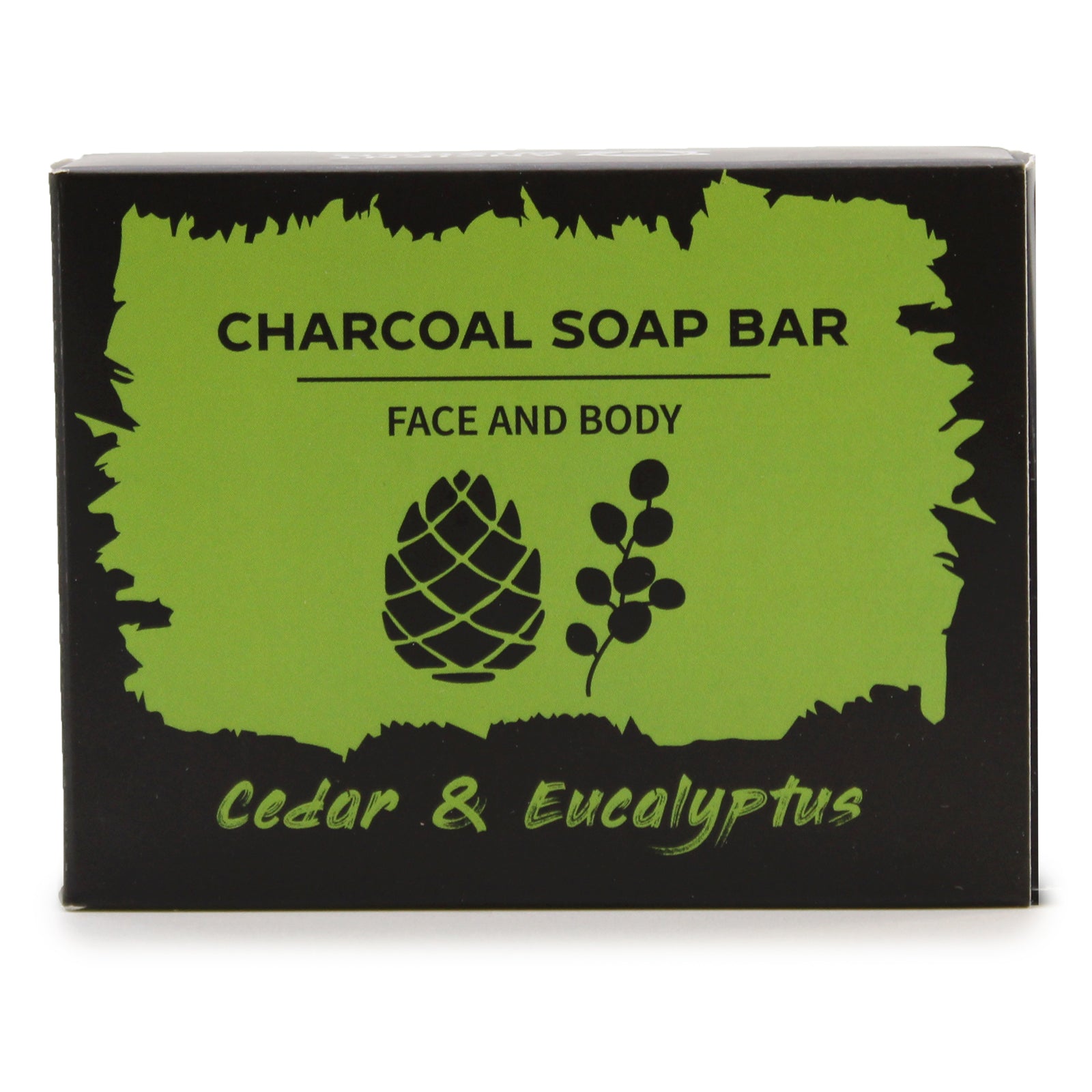 View Charcoal Soap 85g Eucalyptus Cedarwood information