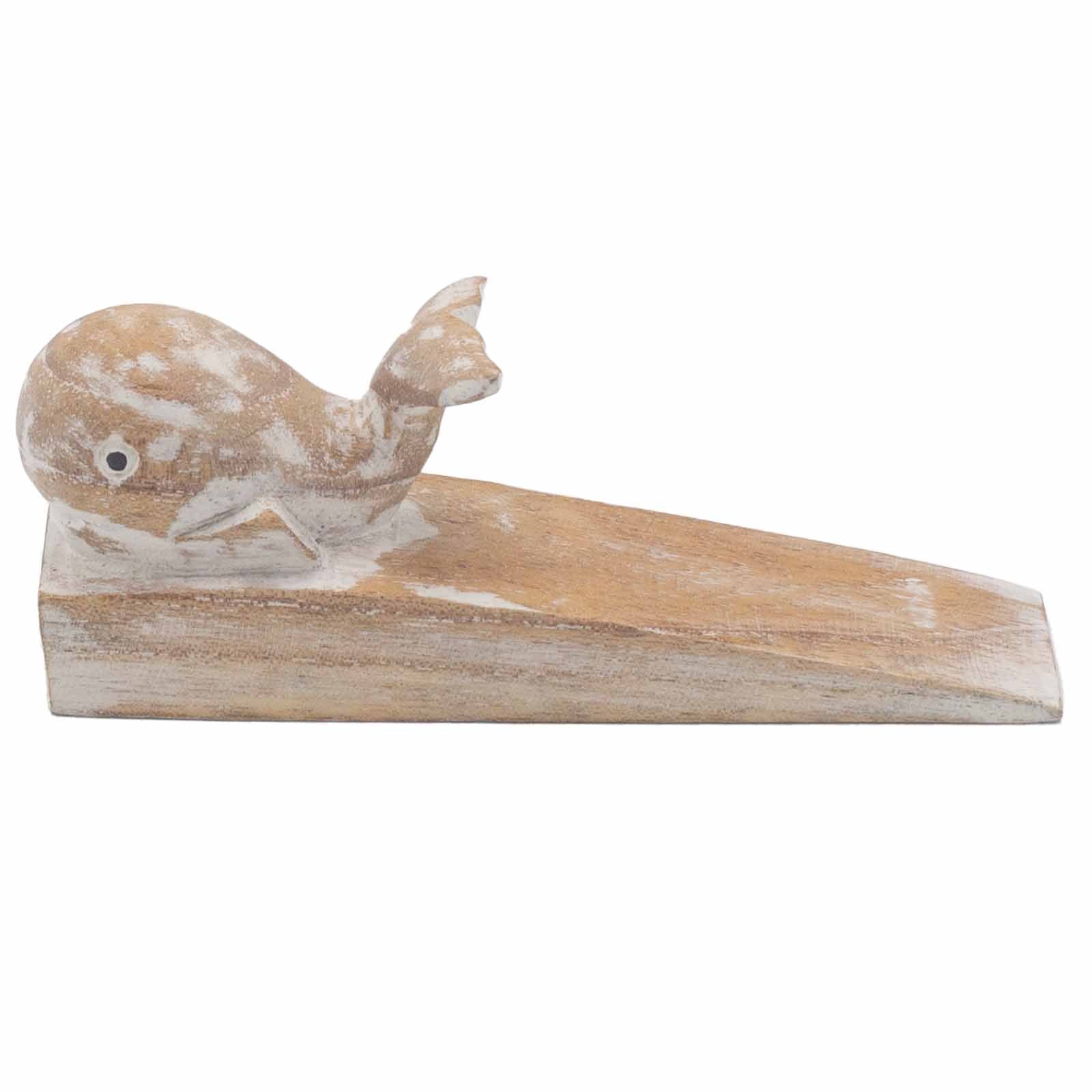View Hand carved Doorstop Whale information