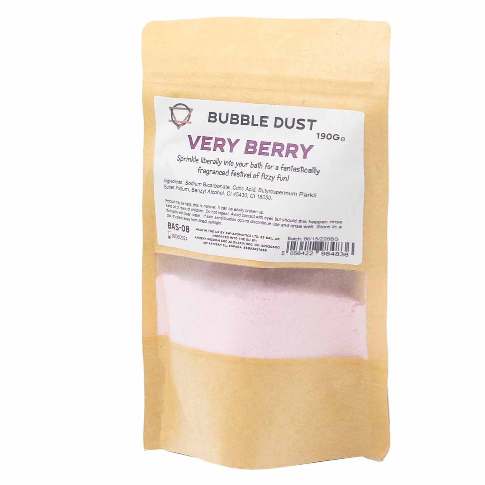 View Very Berry Bath Dust 190g information