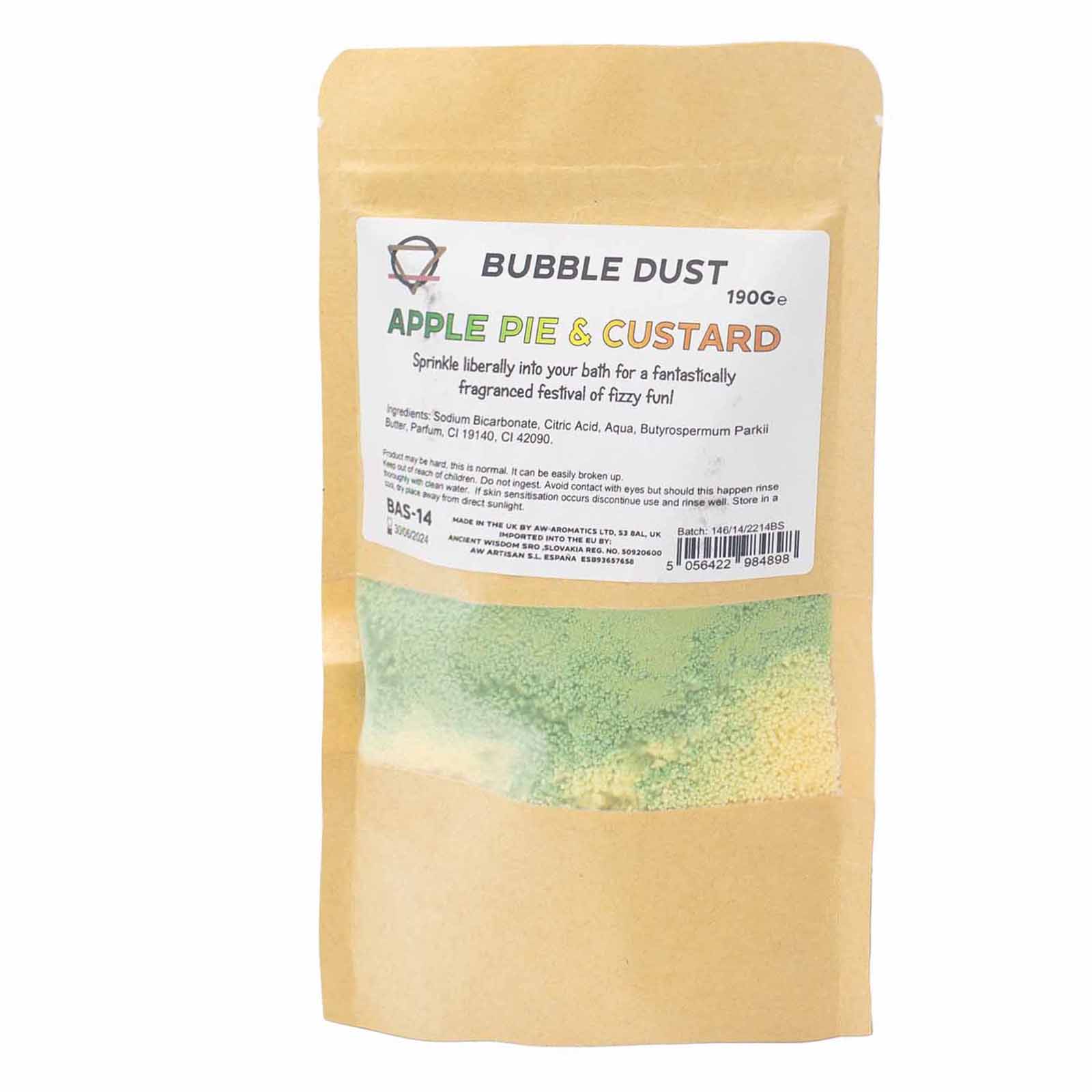 View Apple Pie Custard Bath Dust 190g information