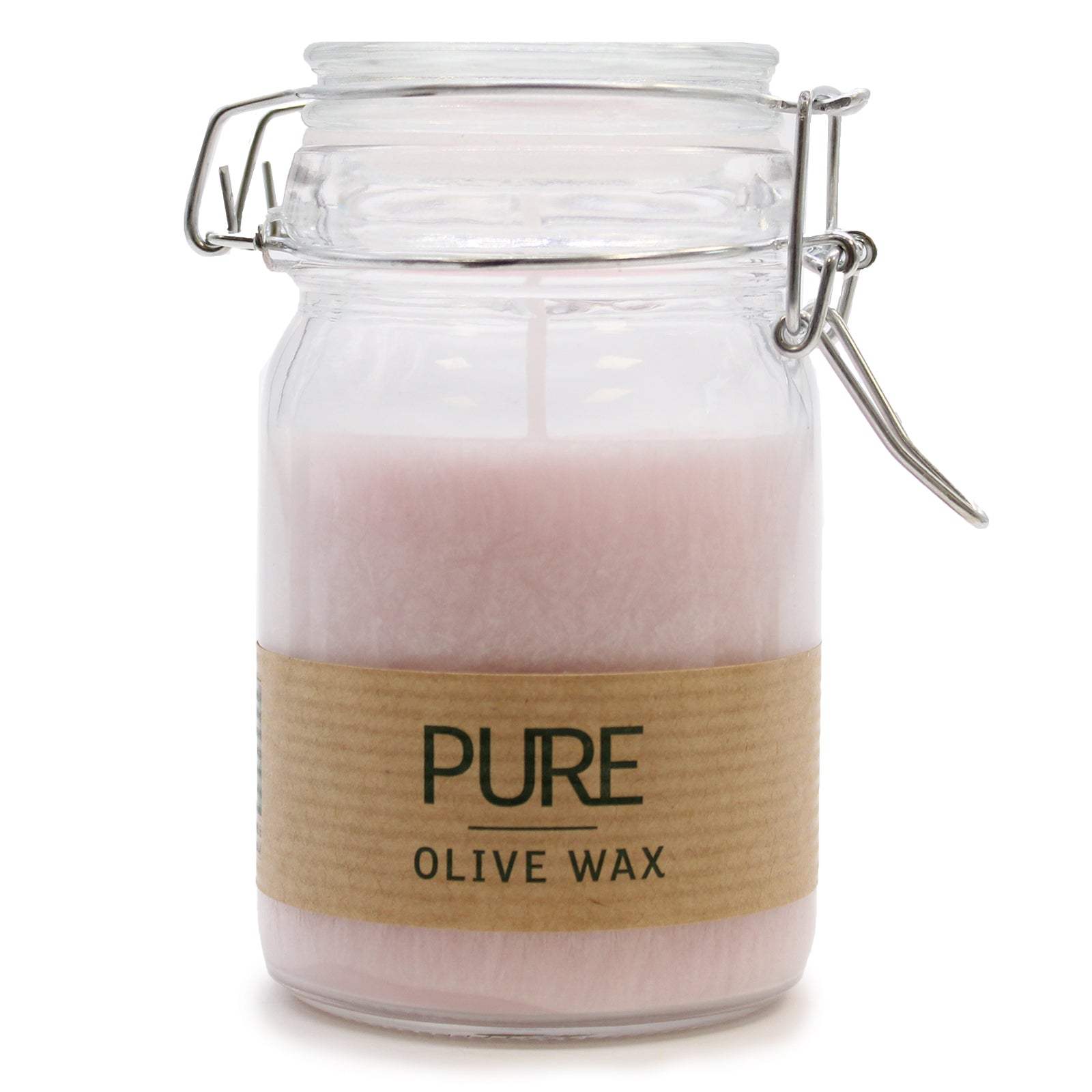 View Pure Olive Wax Jar Candle 120x70 Antique Rose information