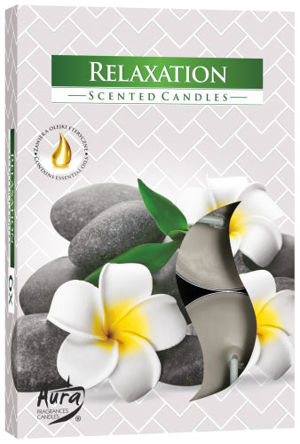 View Set of 6 Scented Tealights Relaxation information