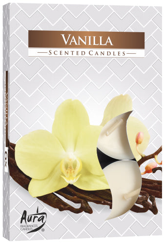 View Set of 6 Scented Tealights Vanilla information