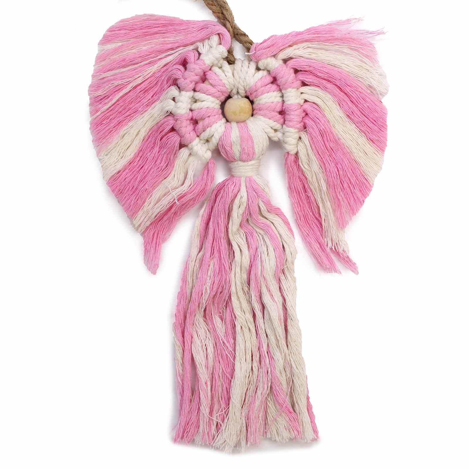 View Macrame Angel Guardian girl information