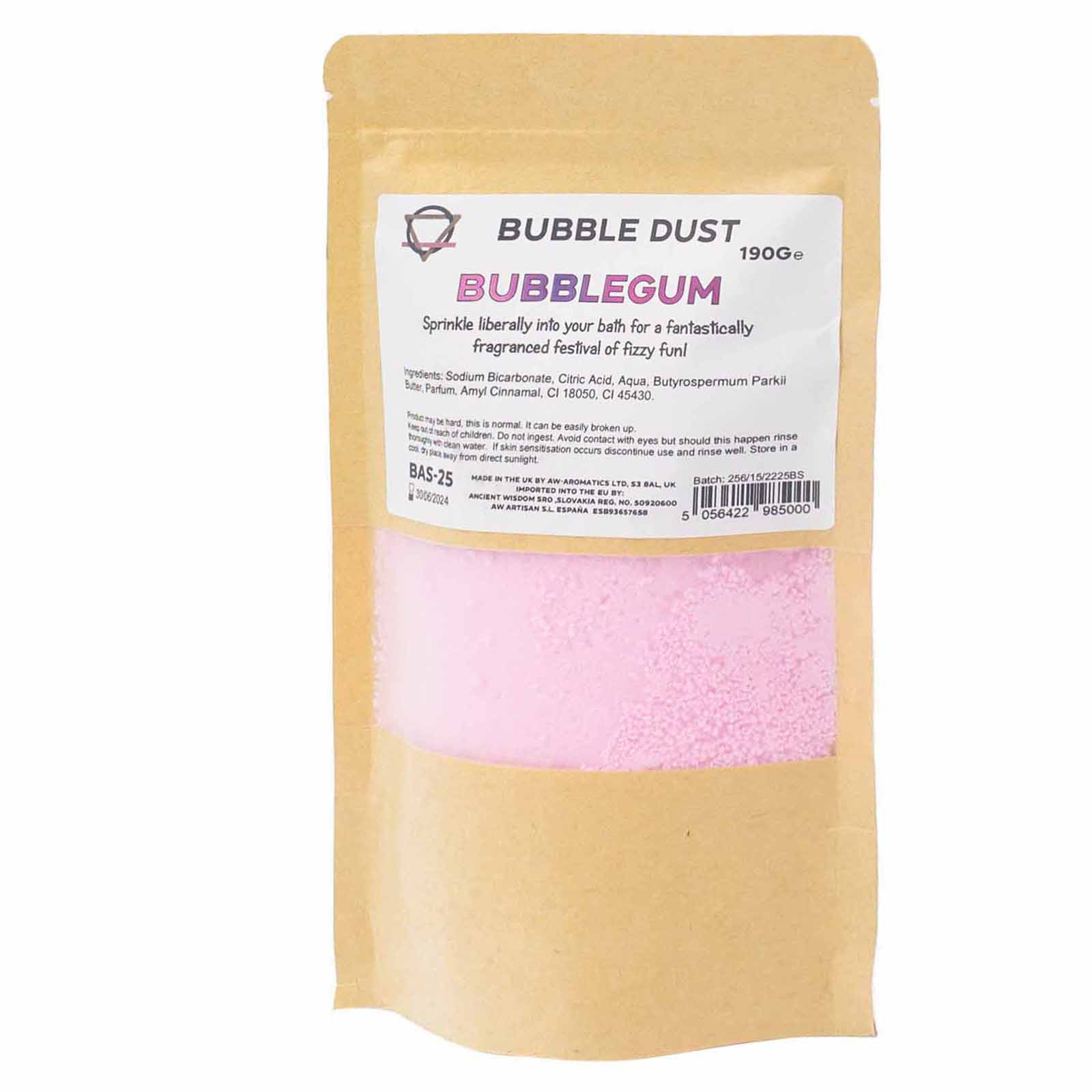View Bubblegum Bath Dust 190g information