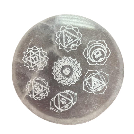 View Small Charging Plate 8cm Chakra Design information