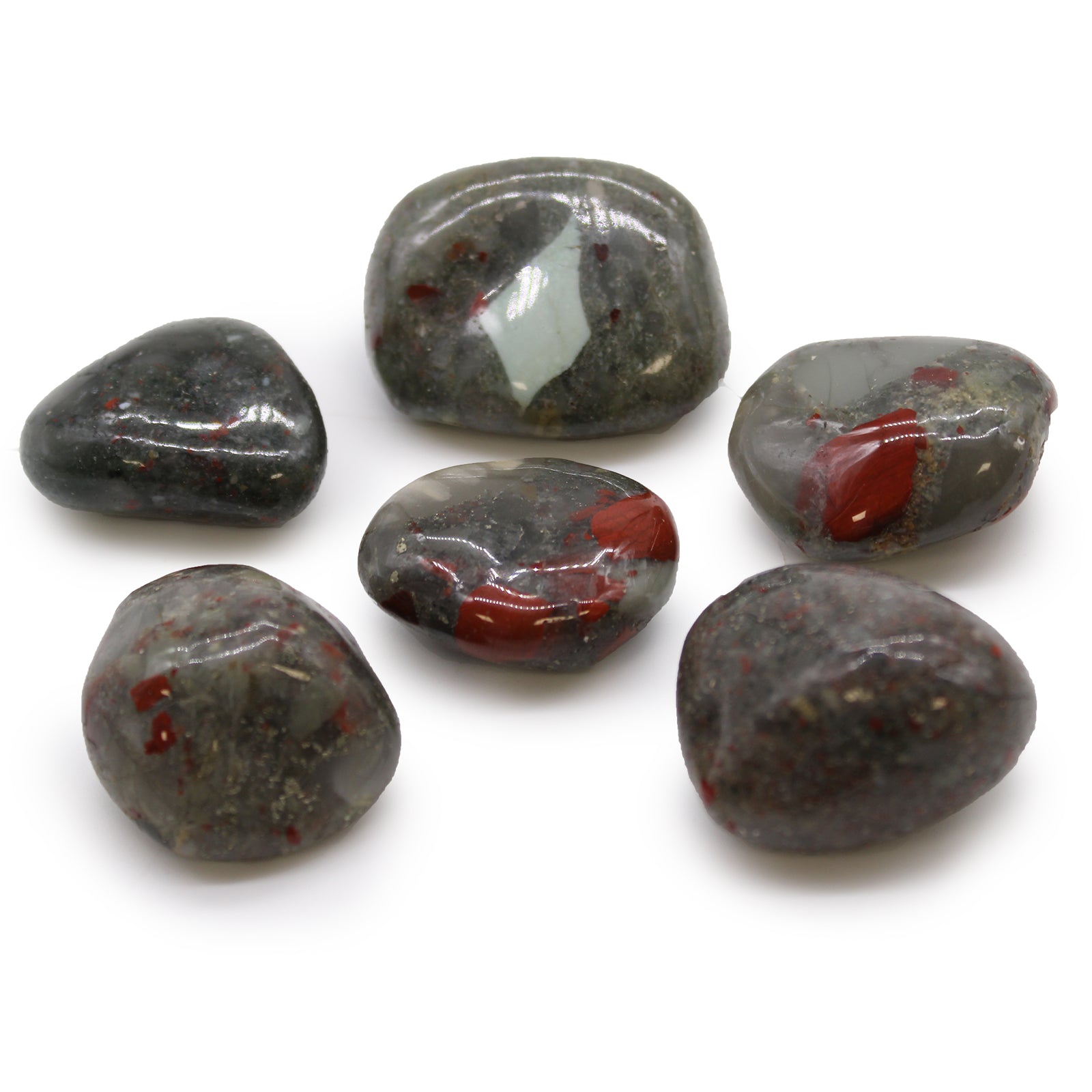 View Large African Tumble Stones Bloodstone Sephtonite information