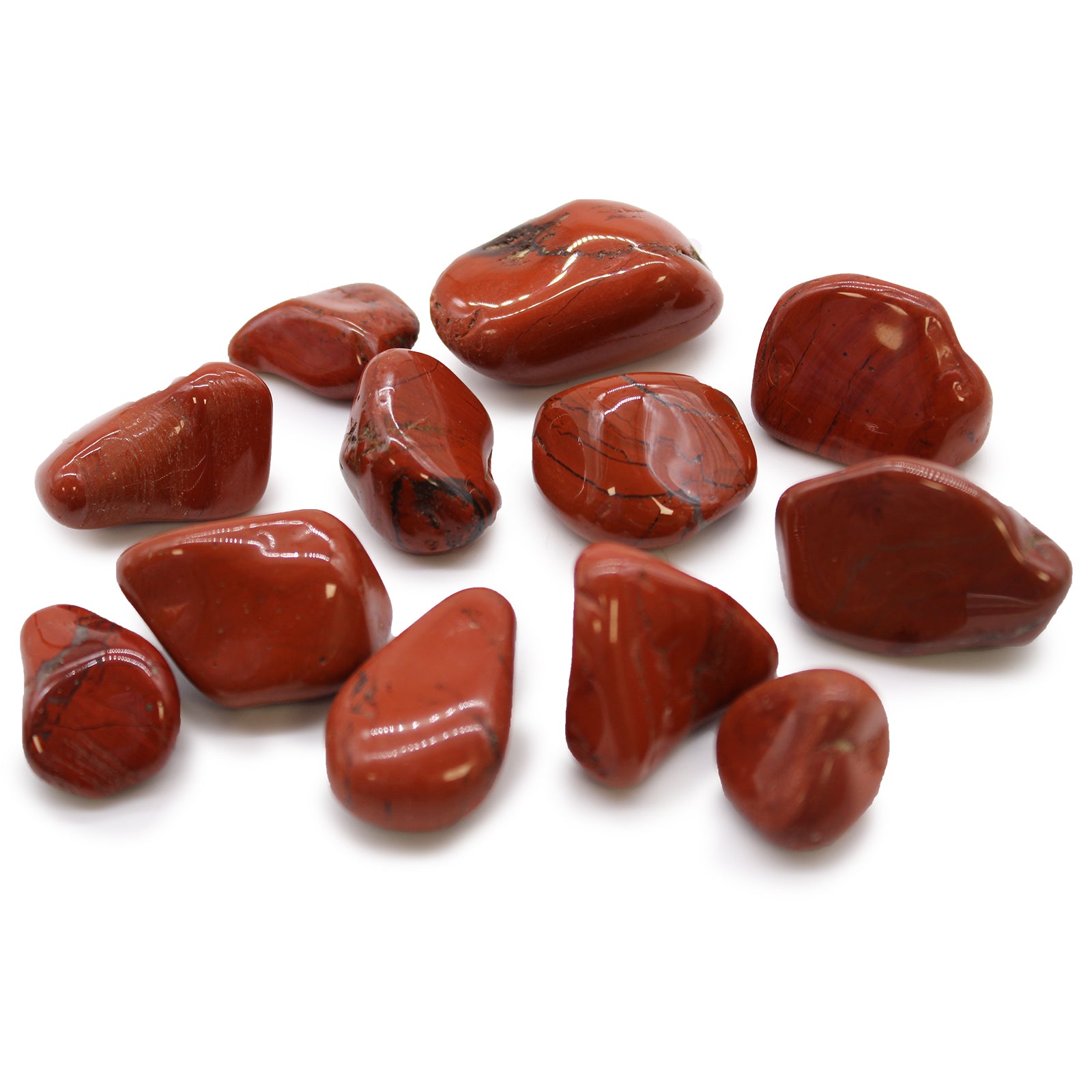 View Medium African Tumble Stones Jasper Red information