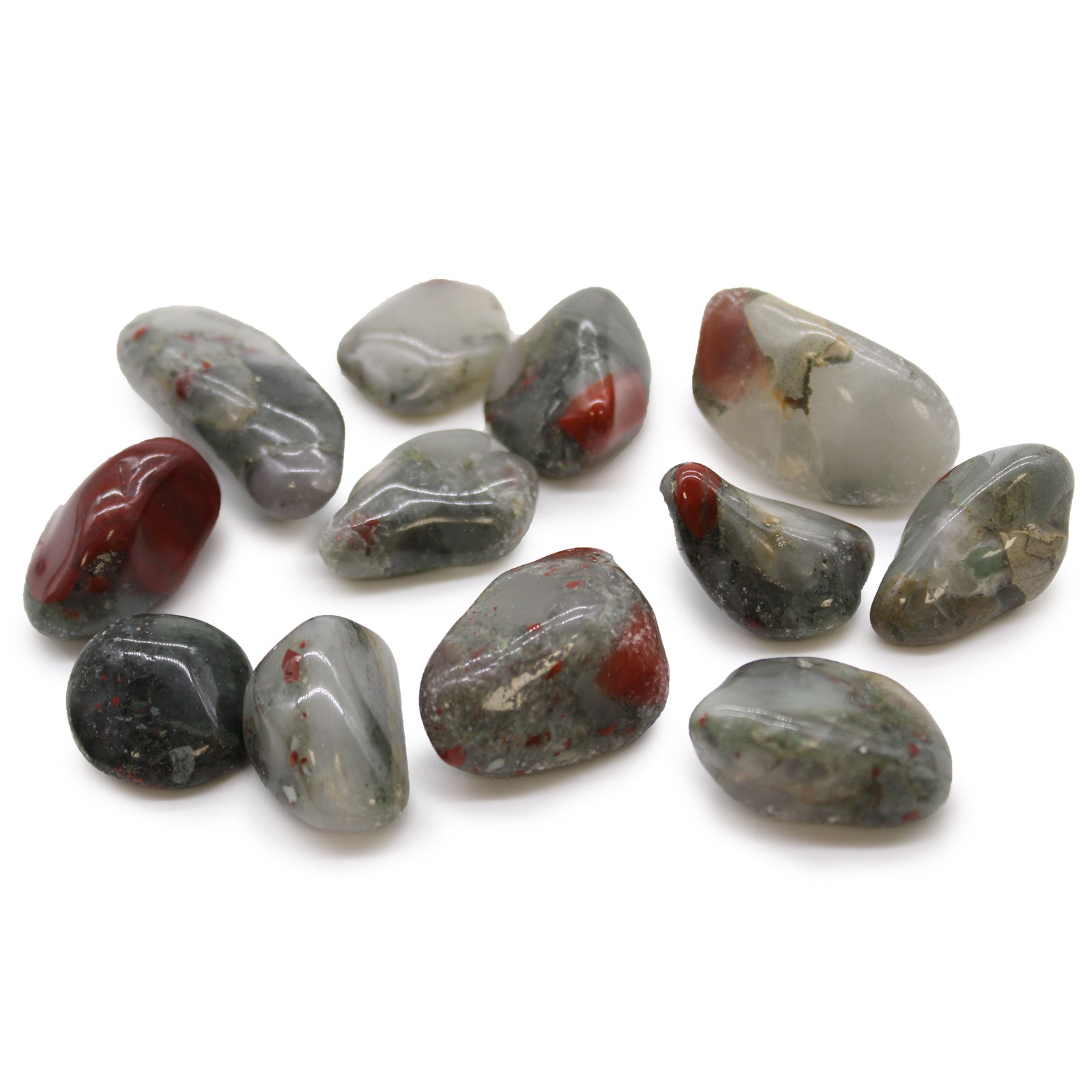 View Medium African Tumble Stones Bloodstone Sephtonite information