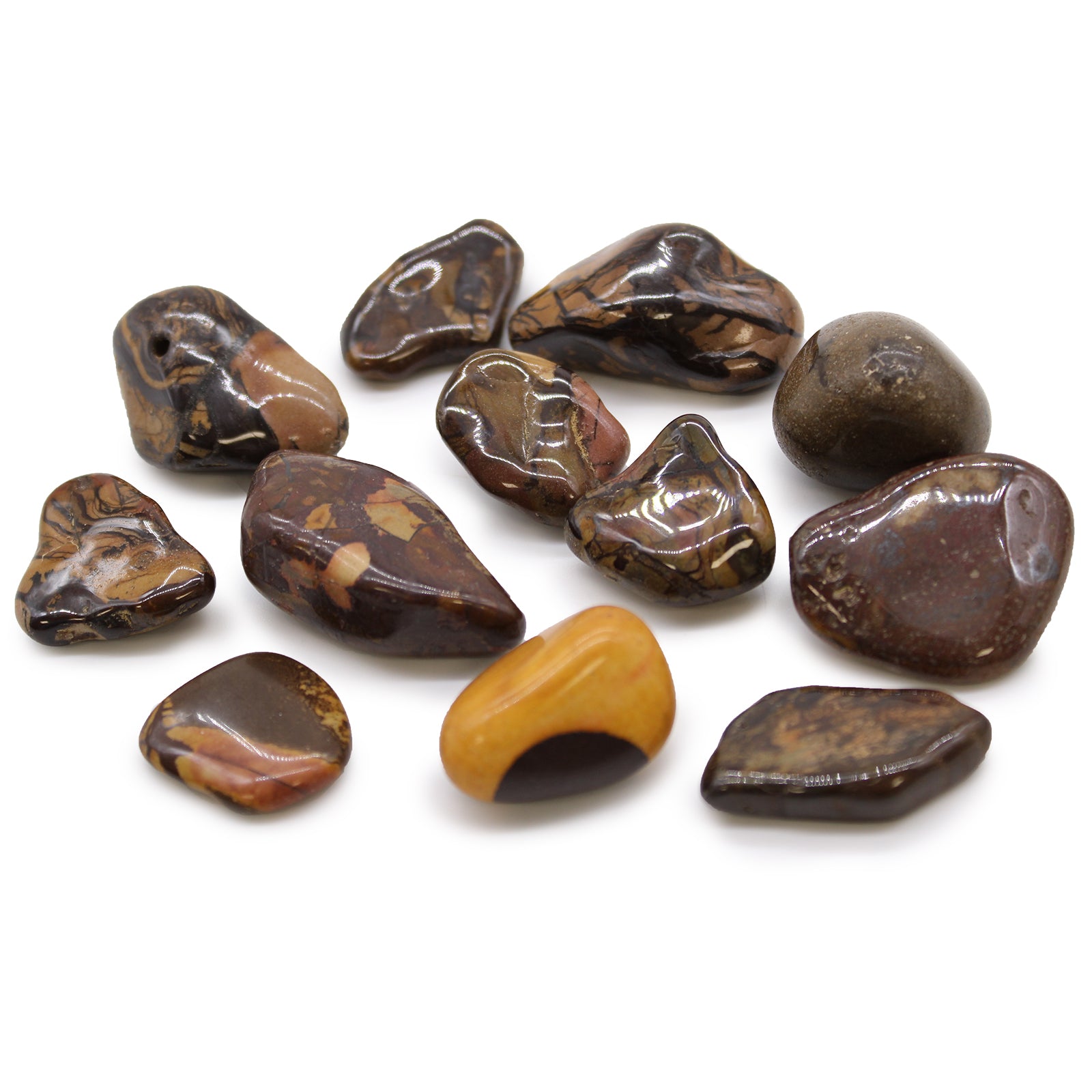 View Medium African Tumble Stones Picture Nguni information