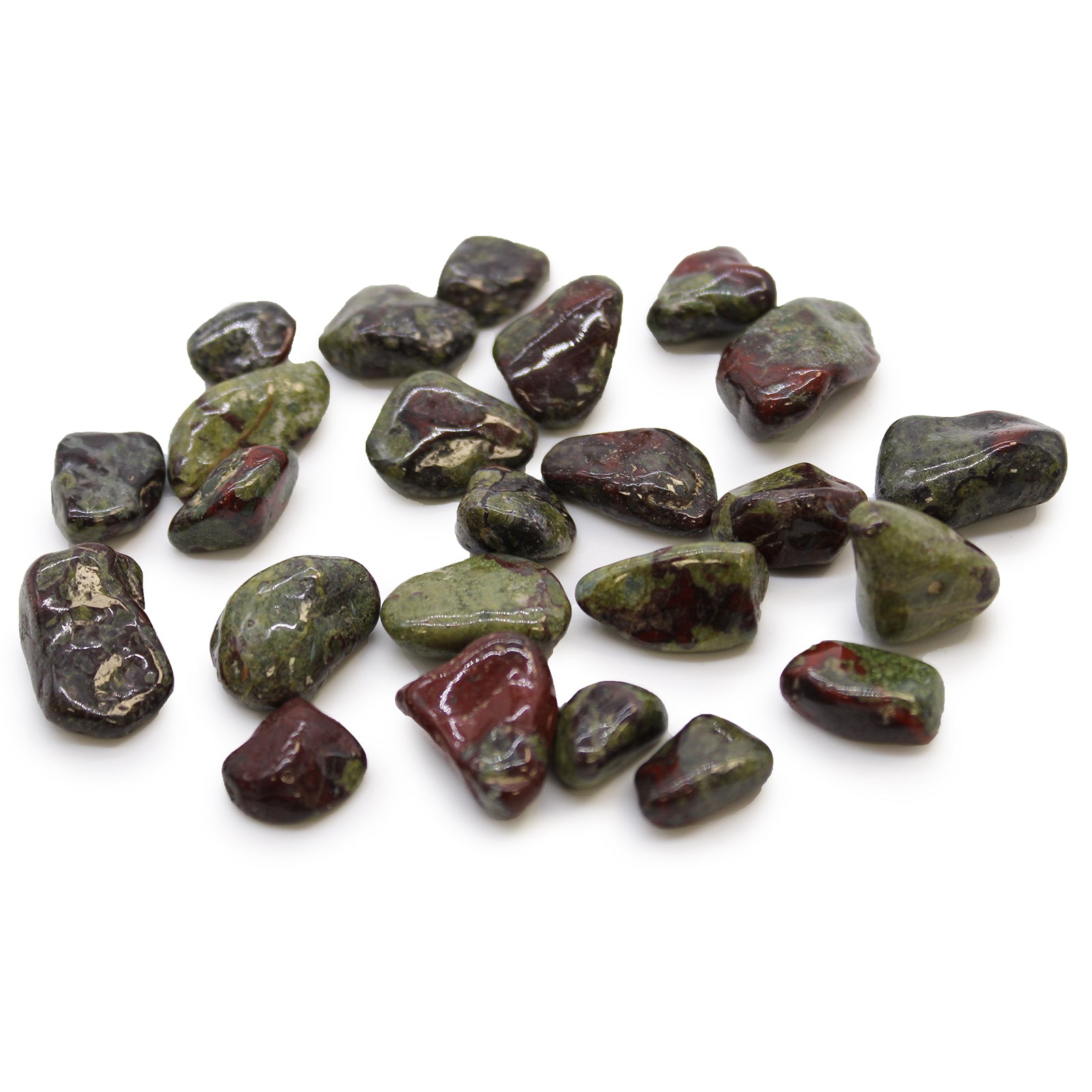 View Small African Tumble Stones Dragon Stones information