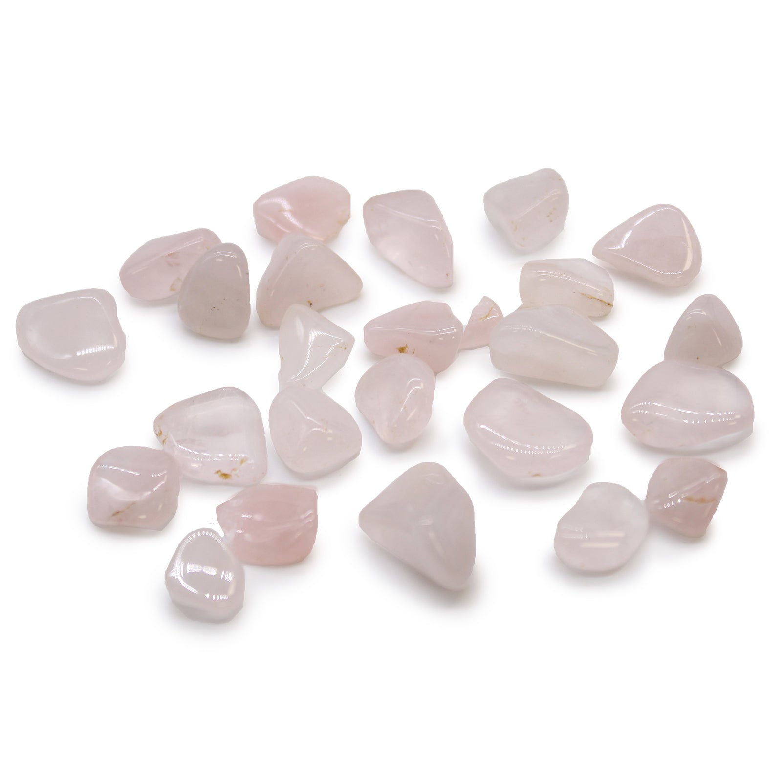 View Small African Tumble Stones Rose Quartz information