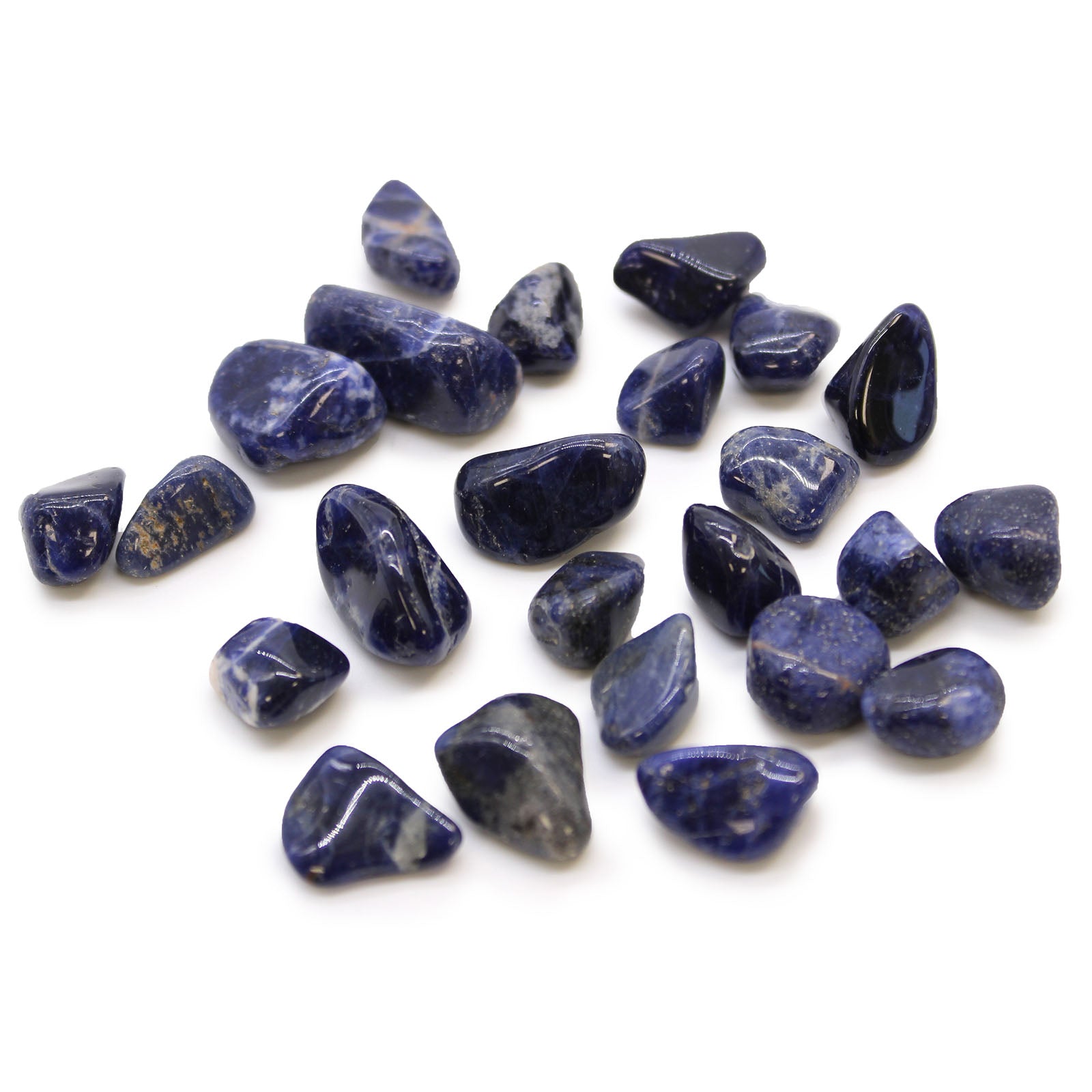 View Small African Tumble Stones Sodalite Pure Blue information