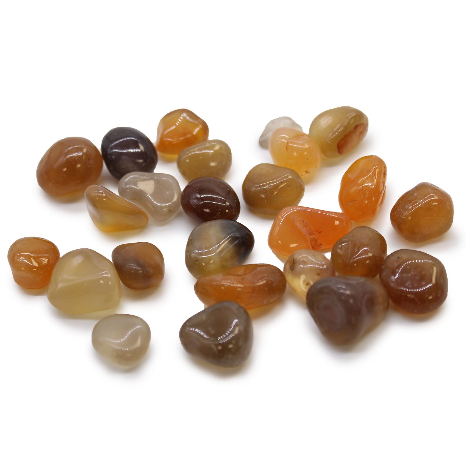 View Small African Tumble Stones Carnelian Agate Mozambique information