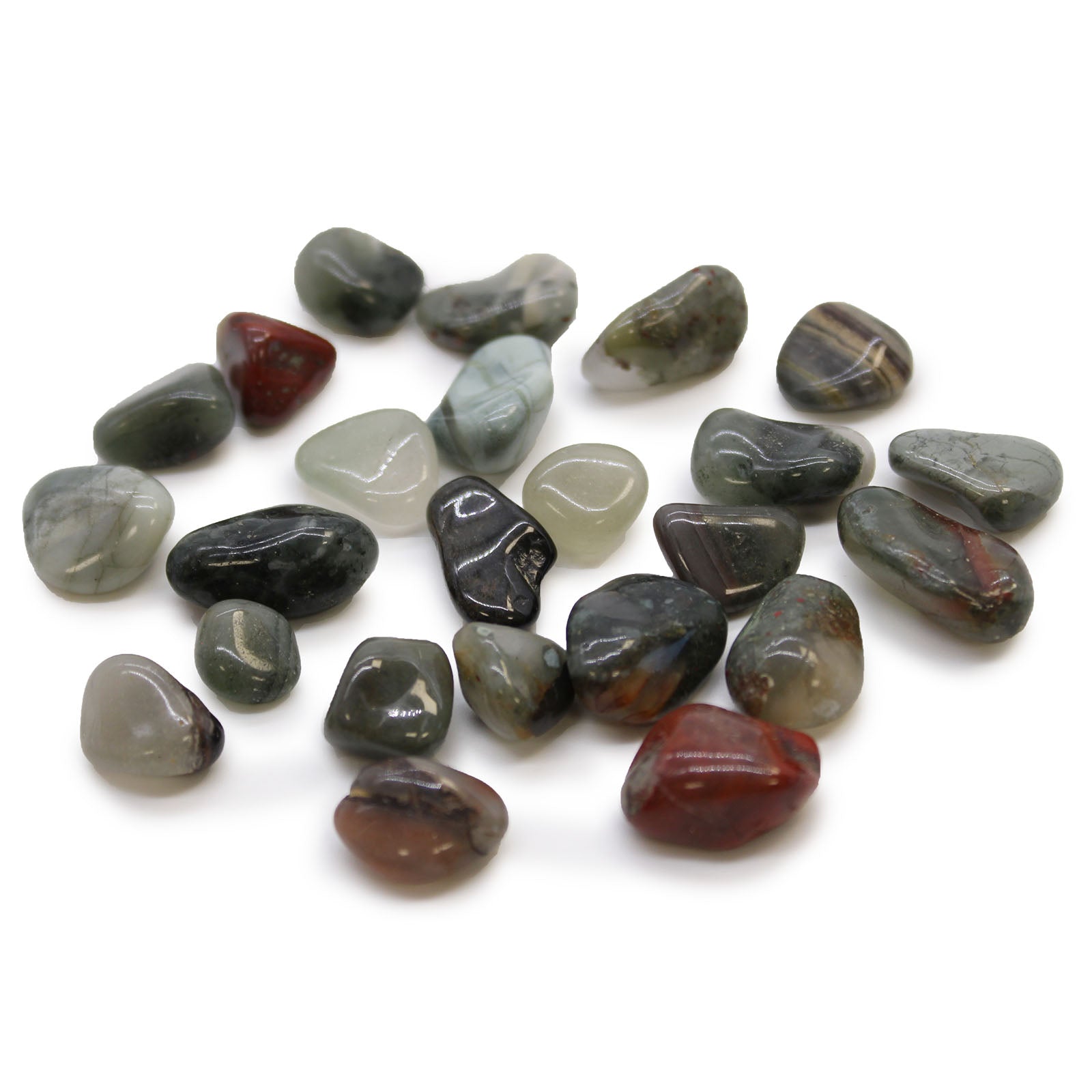View Small African Tumble Stones Bloodstone Sephtonite information