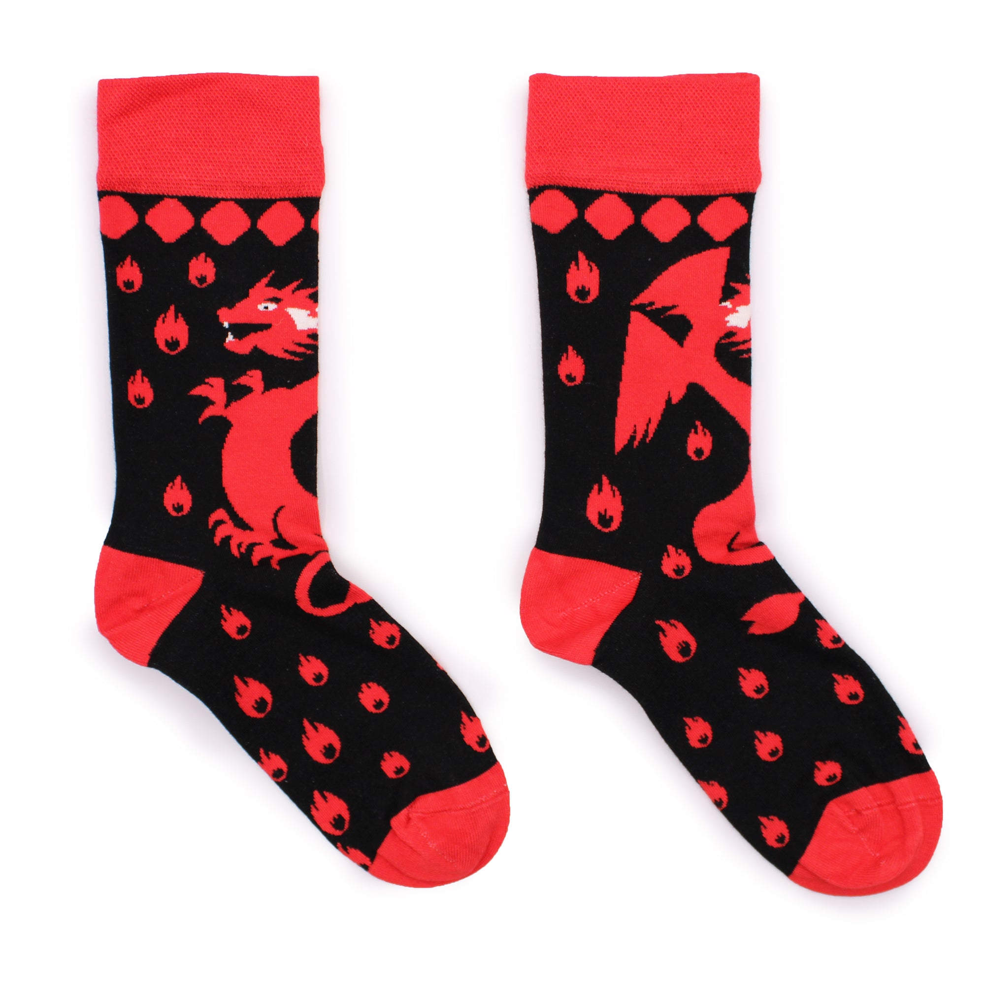 View Hop Hare Bamboo Socks ML Red Dragons information