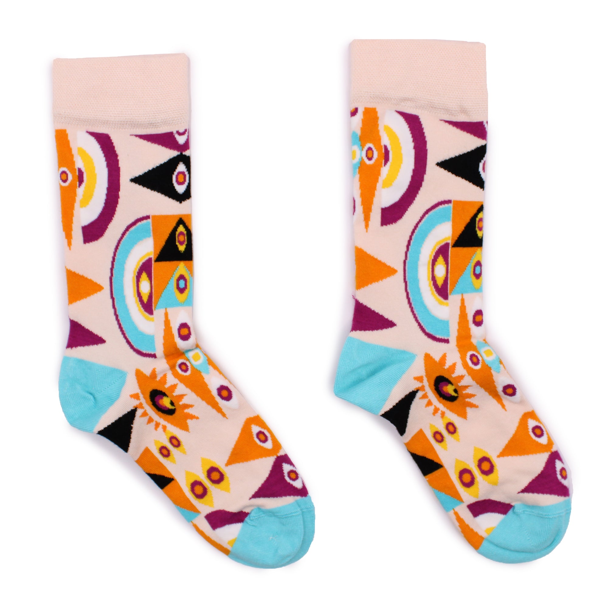 View Hop Hare Bamboo Socks SM Psychedelic Evil Eye information