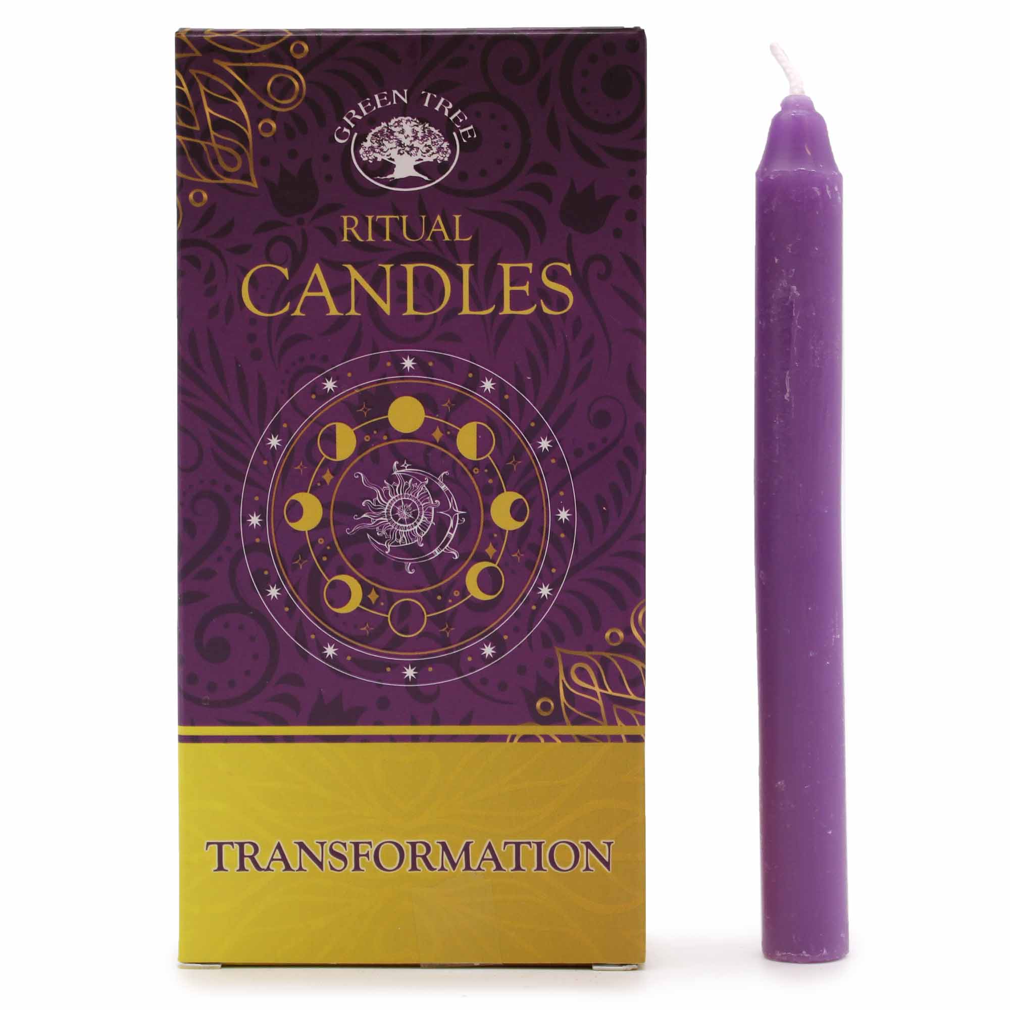 View Set of 10 Spell Candles Transformation information