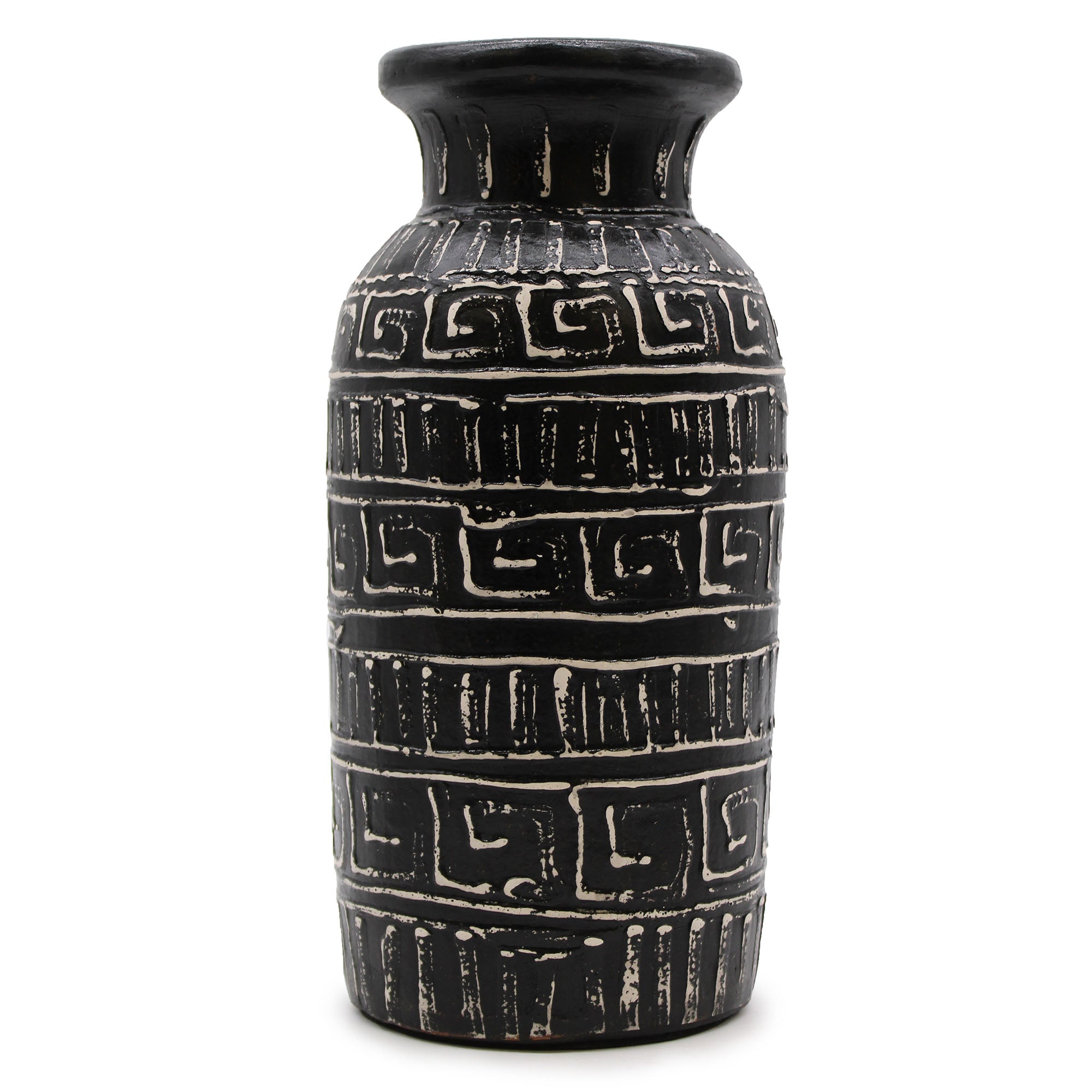 View Greek Straight Vase Chocolate information