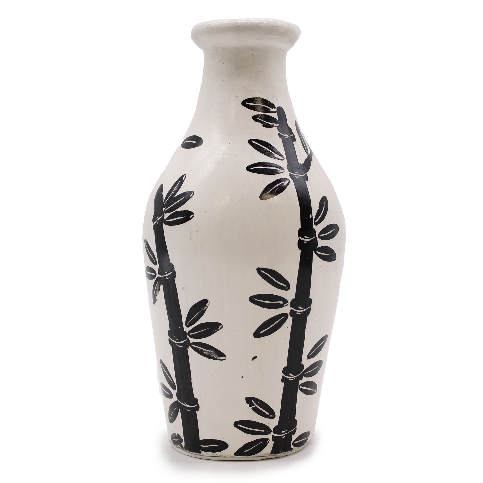 View Bamboo Motif Shaped Vase Natural information