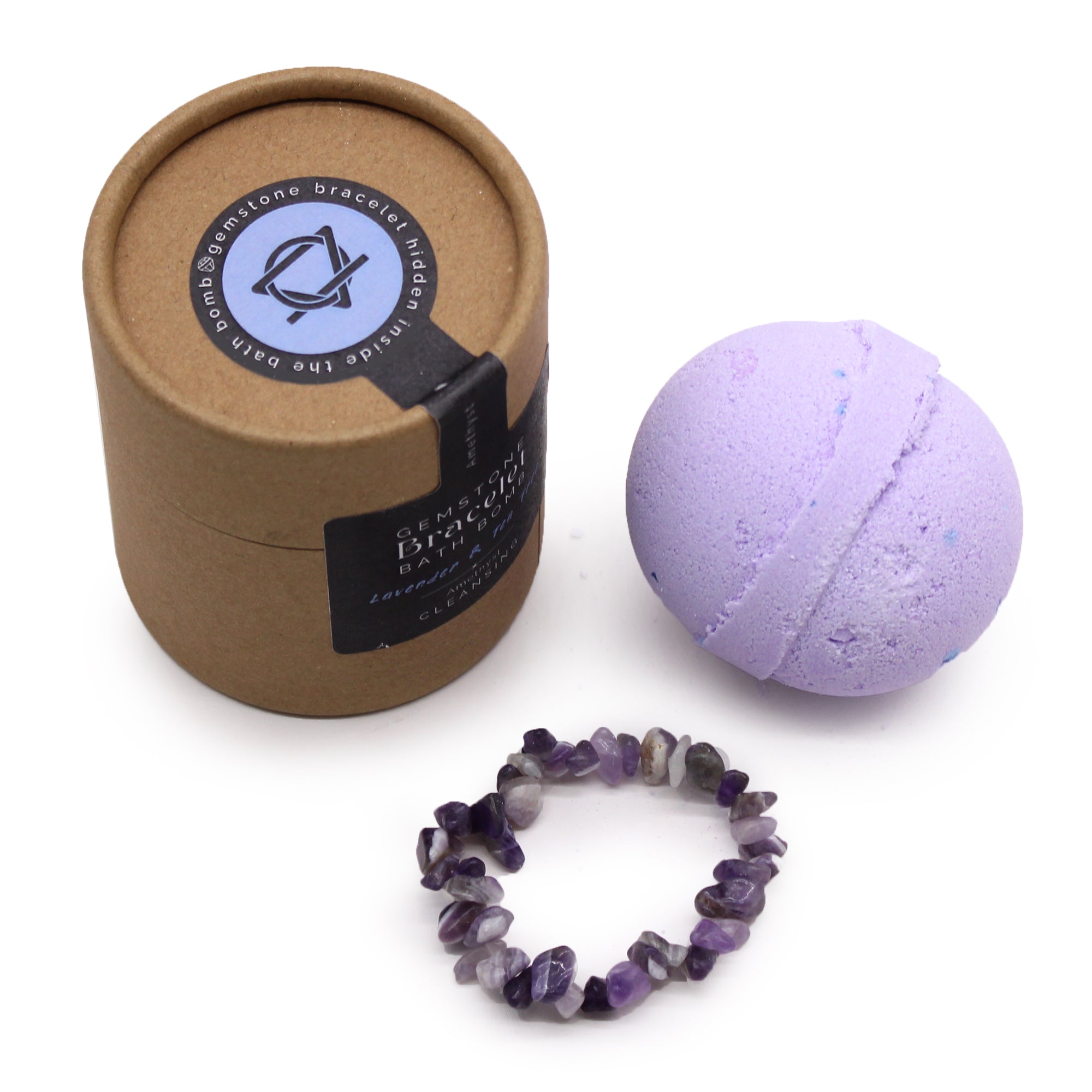 View Amethyst Gem Bracelet Bath Bomb information