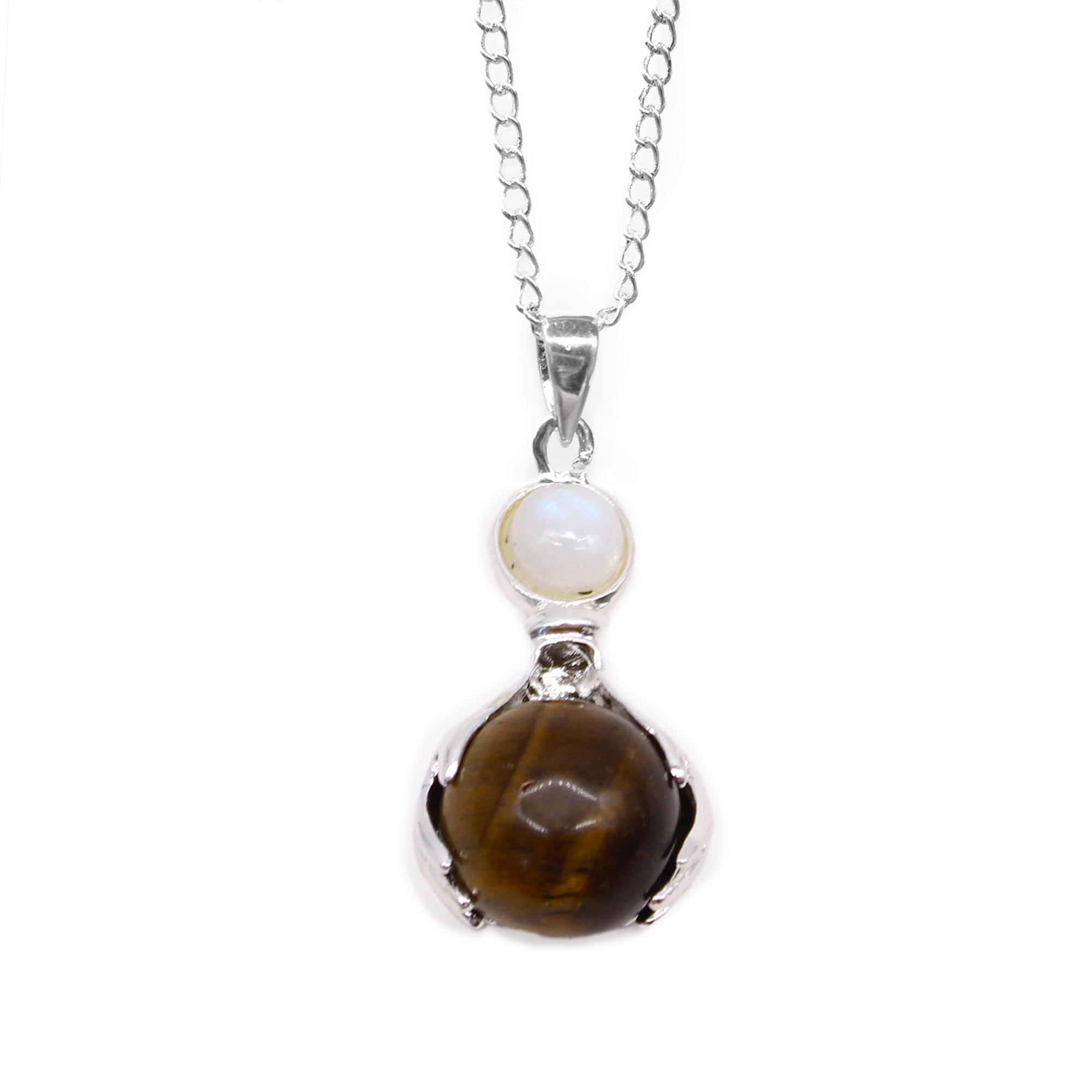 View Gemstone Healing Hands Pendant Tiger Eye information