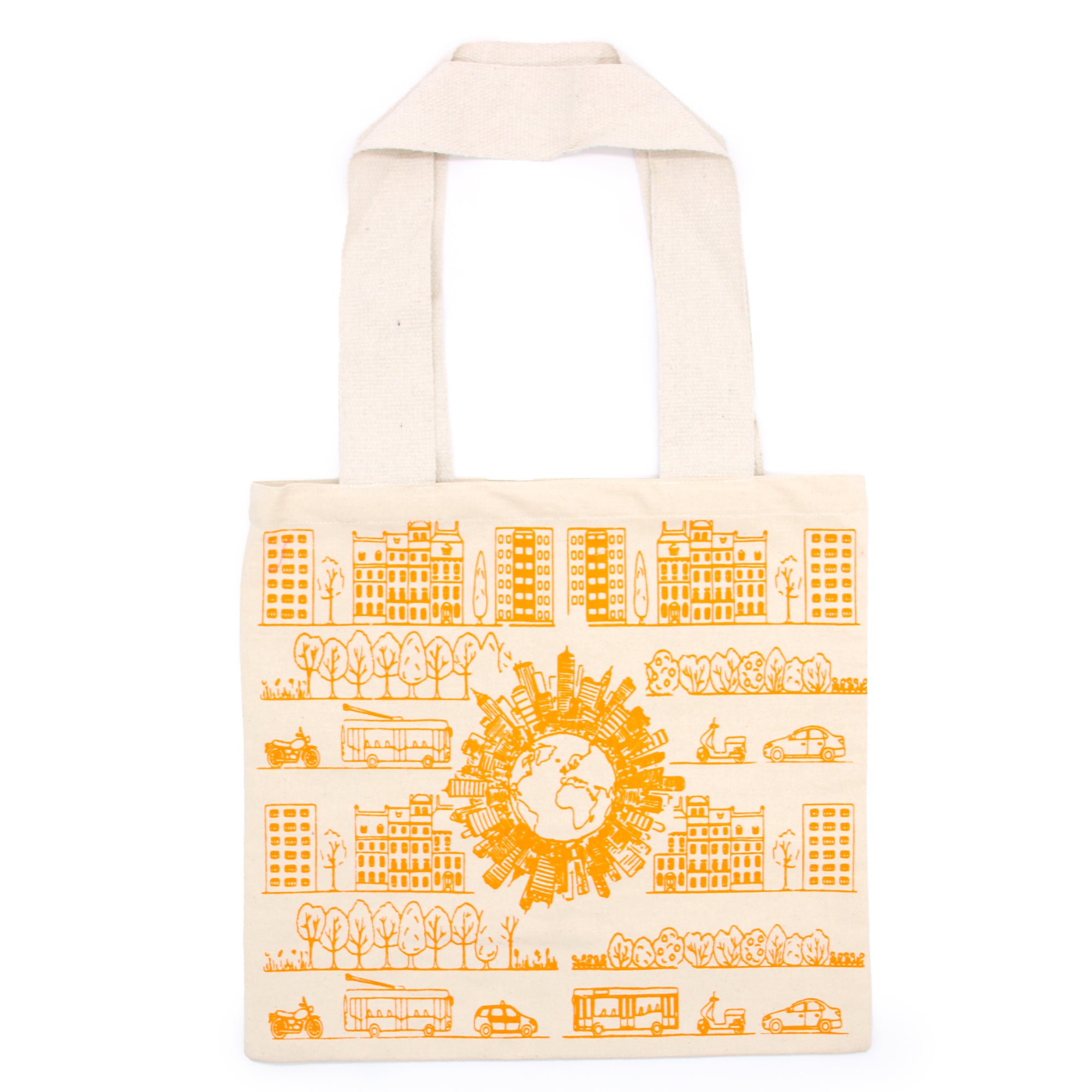 View Big Cotton Shopping Bag 38x42cm City Life 10oz information