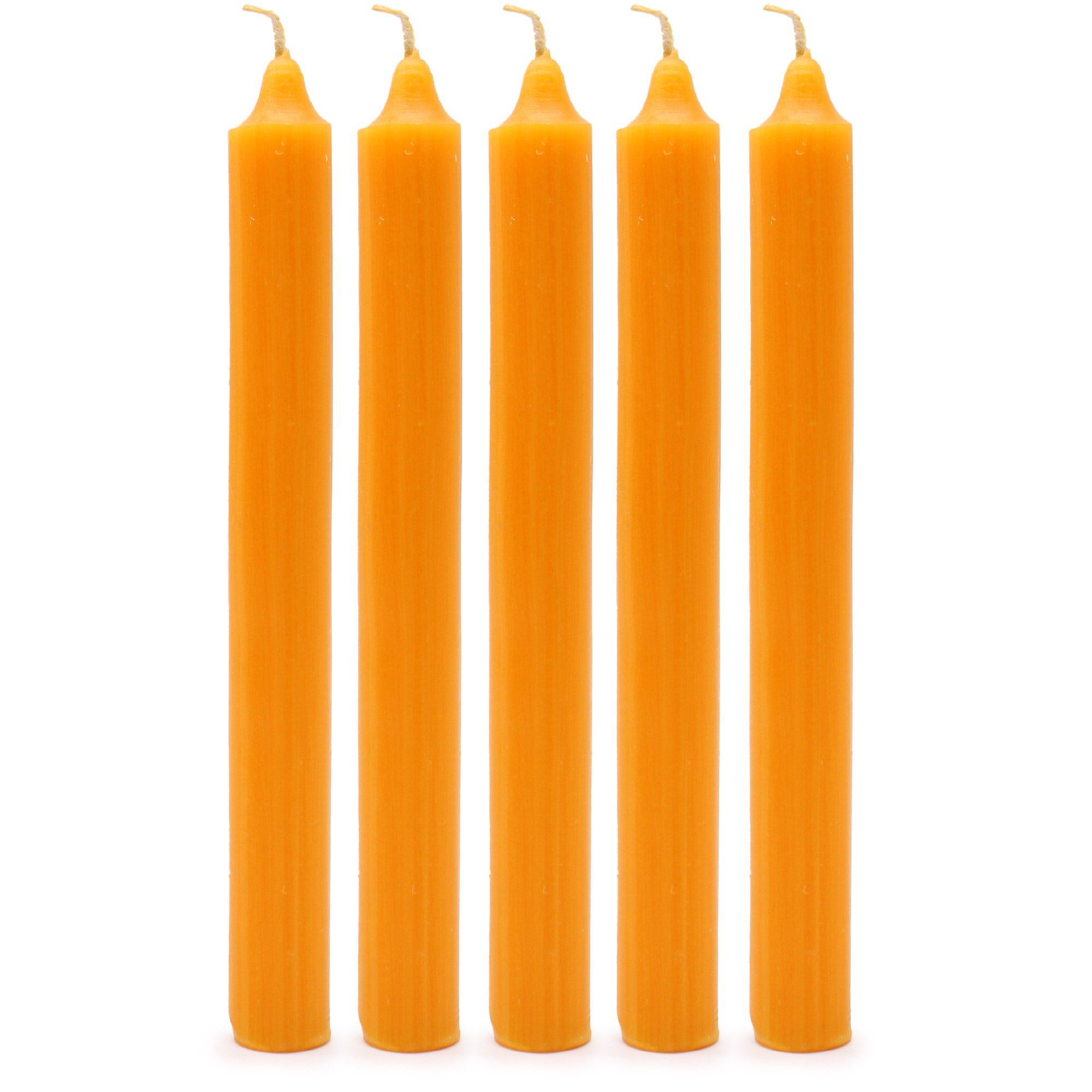 View Solid Colour Dinner Candles Rustic Mango Pack of 5 information