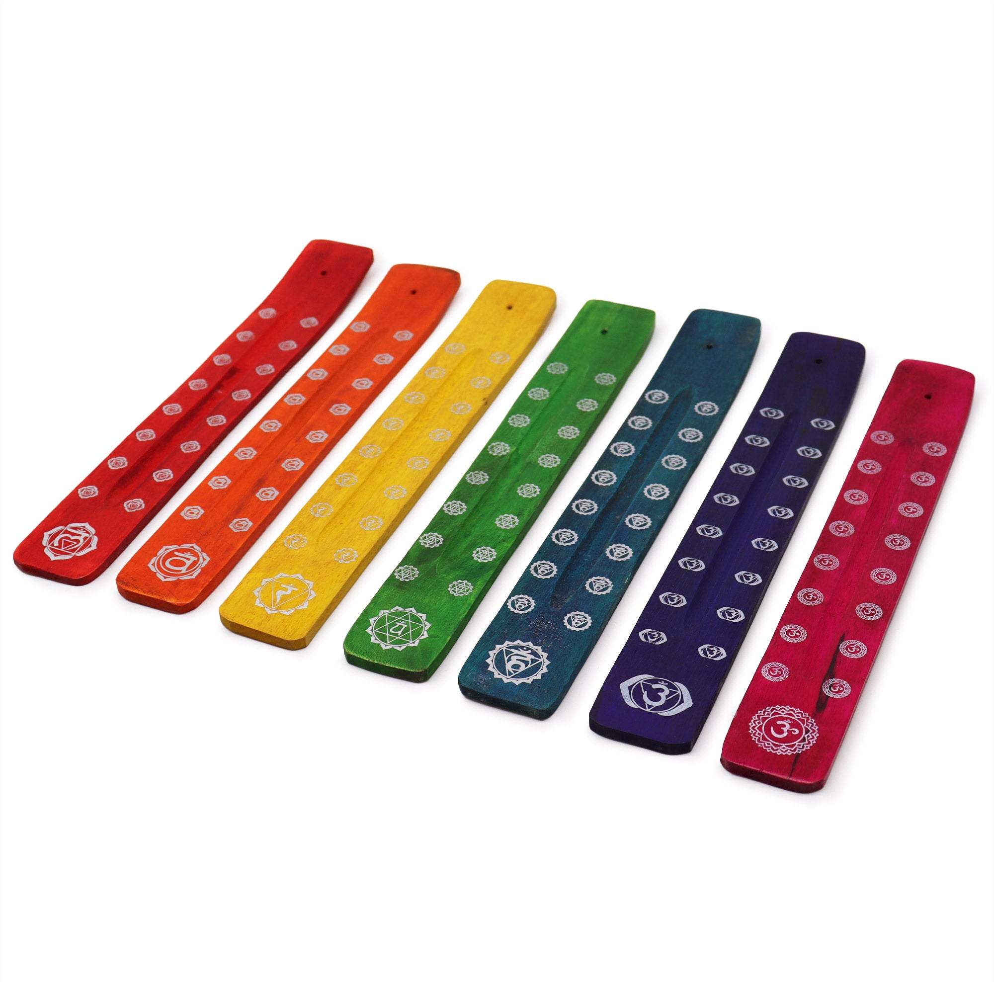 View Chakra Ashcatchers Set of 7 Designs information