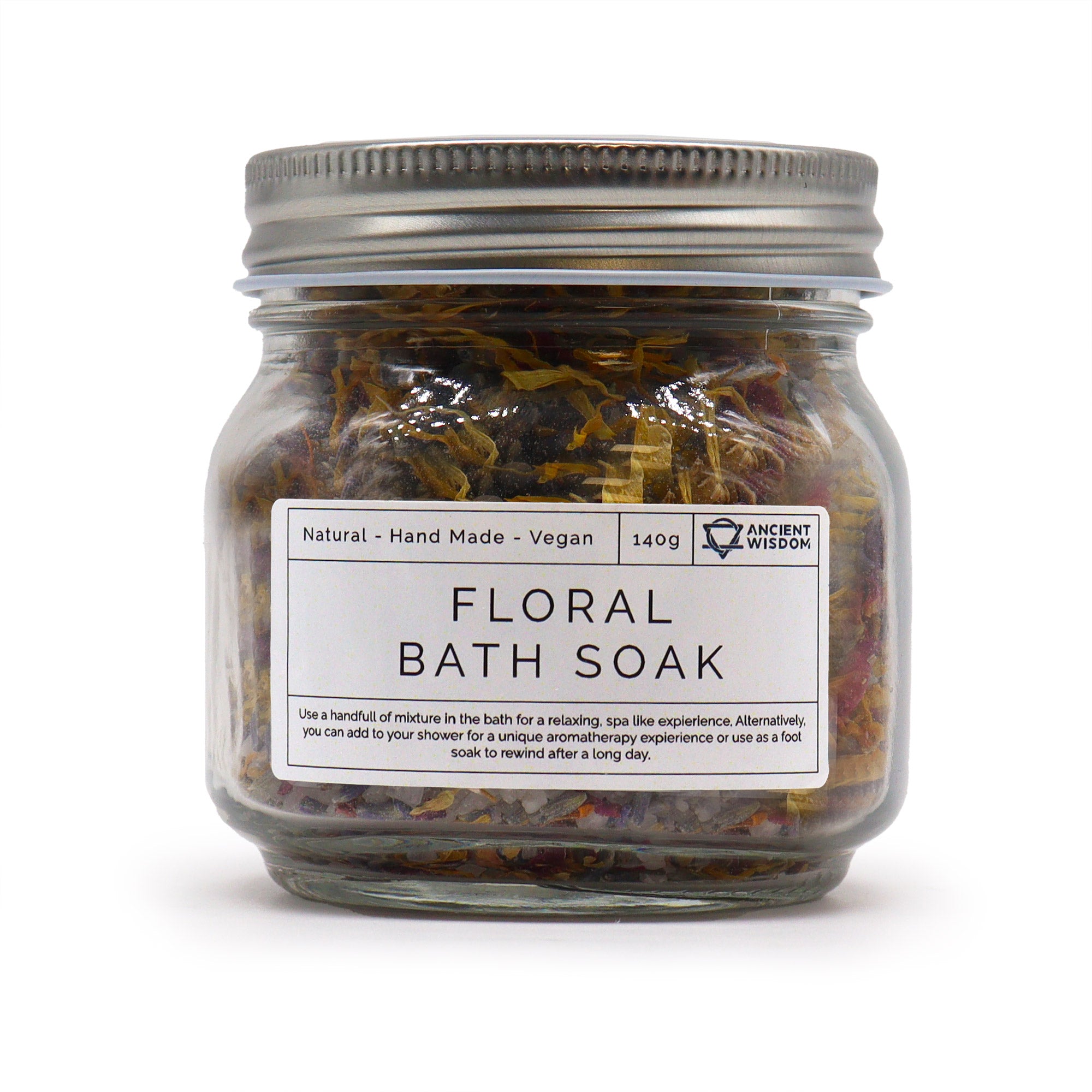 View Floral Bath Soak Natural 140g information