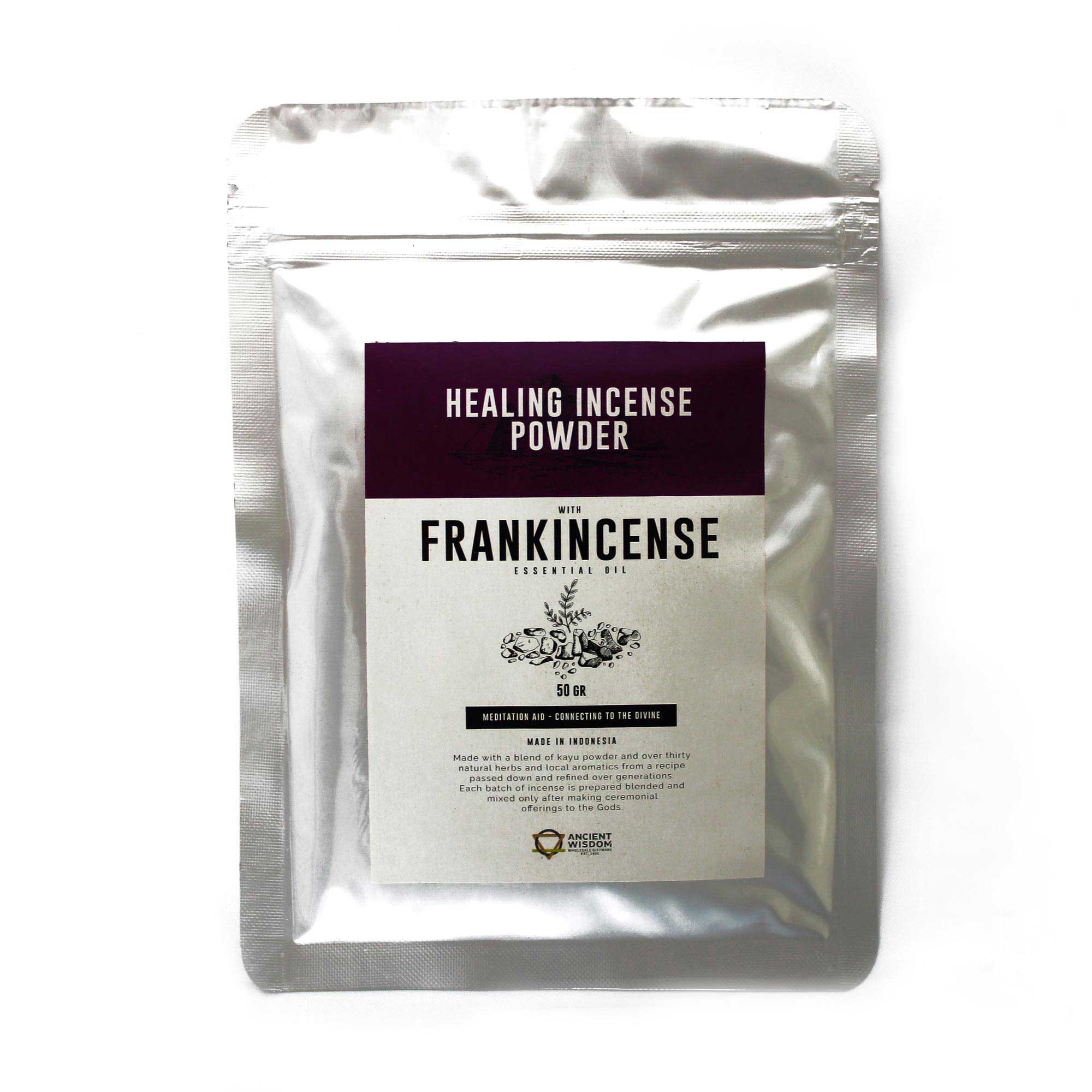 View Healing Incense Powder Frankincense 50gm information