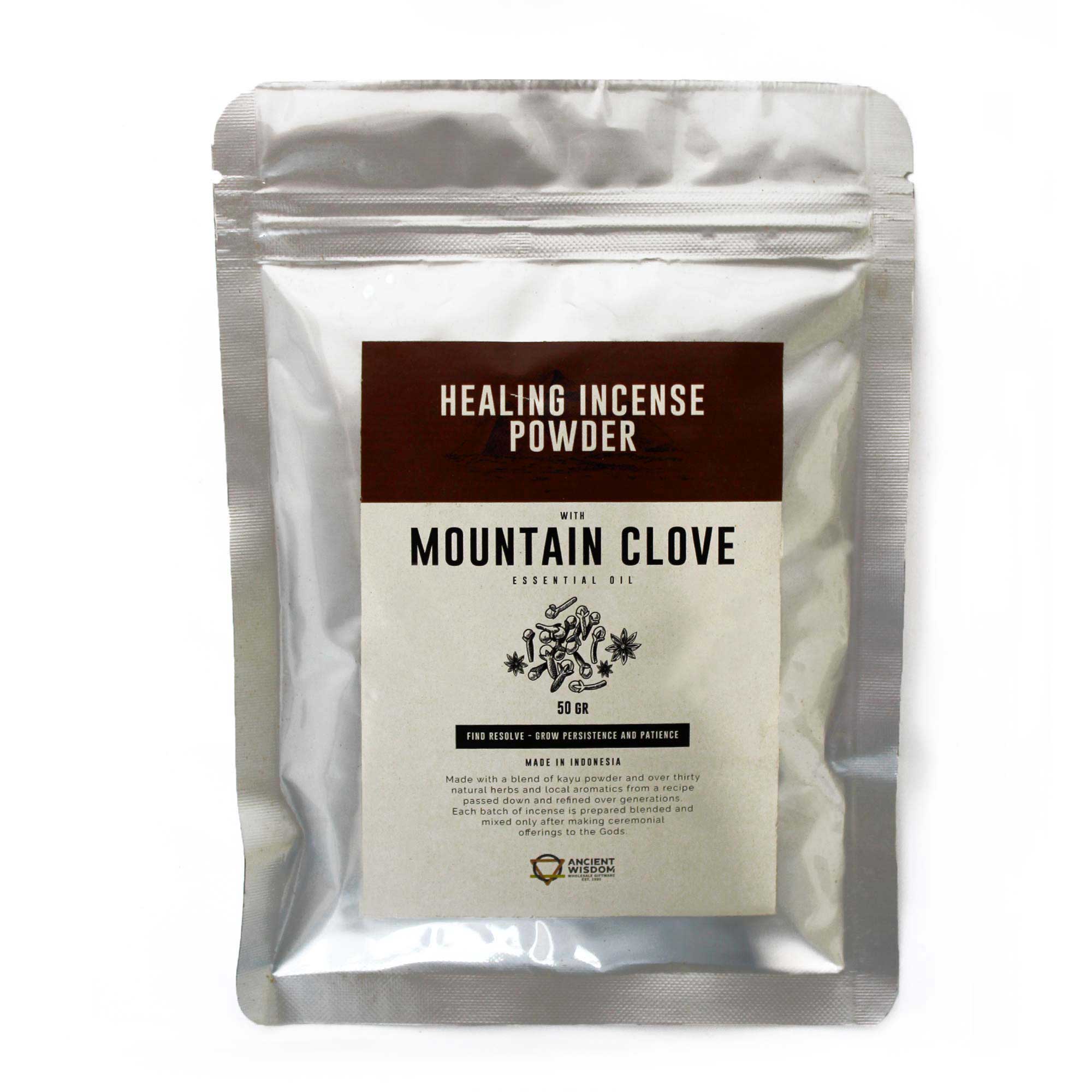 View Healing Incense Powder Mountain Clove 50gm information