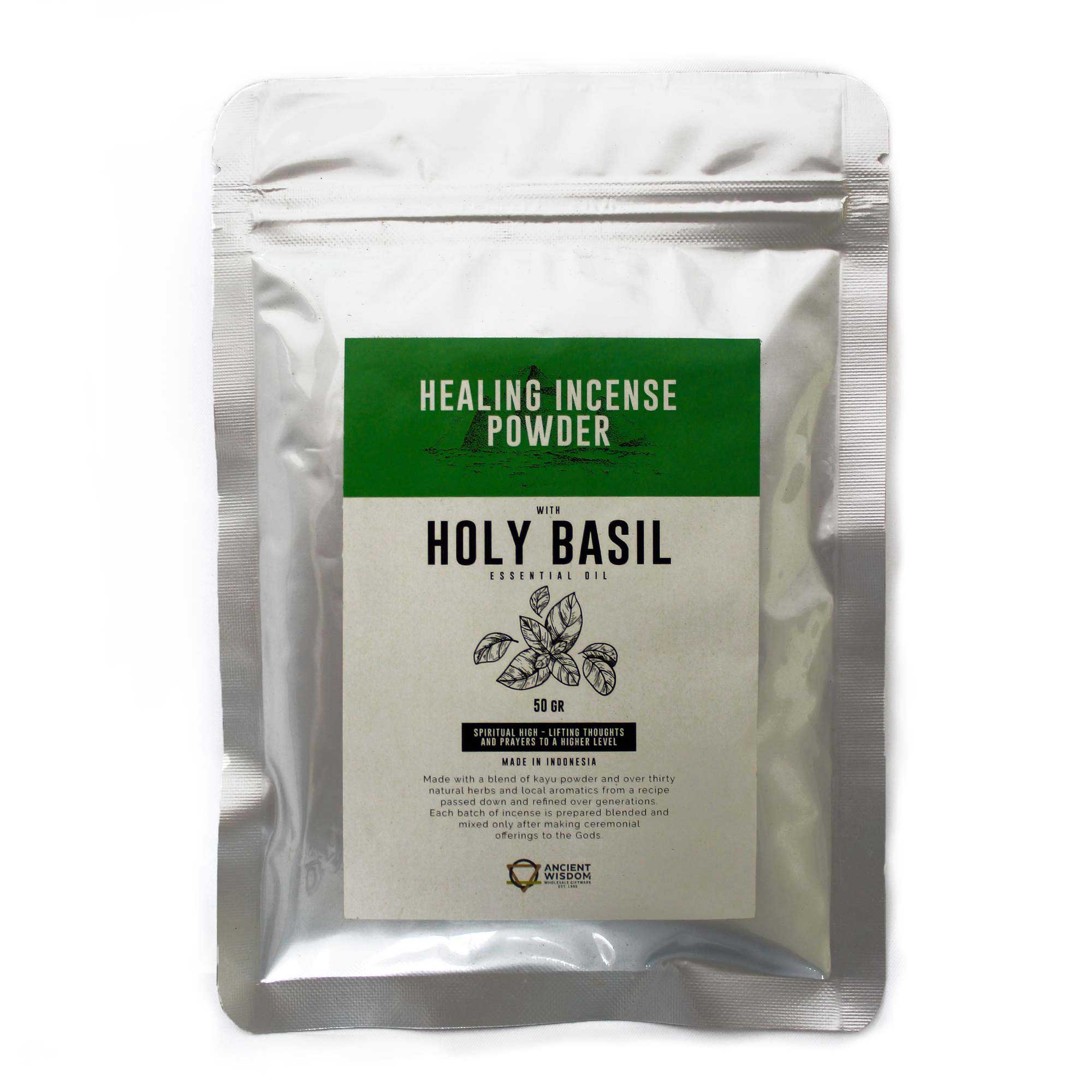 View Healing Incense Powder Holy Basil 50gm information