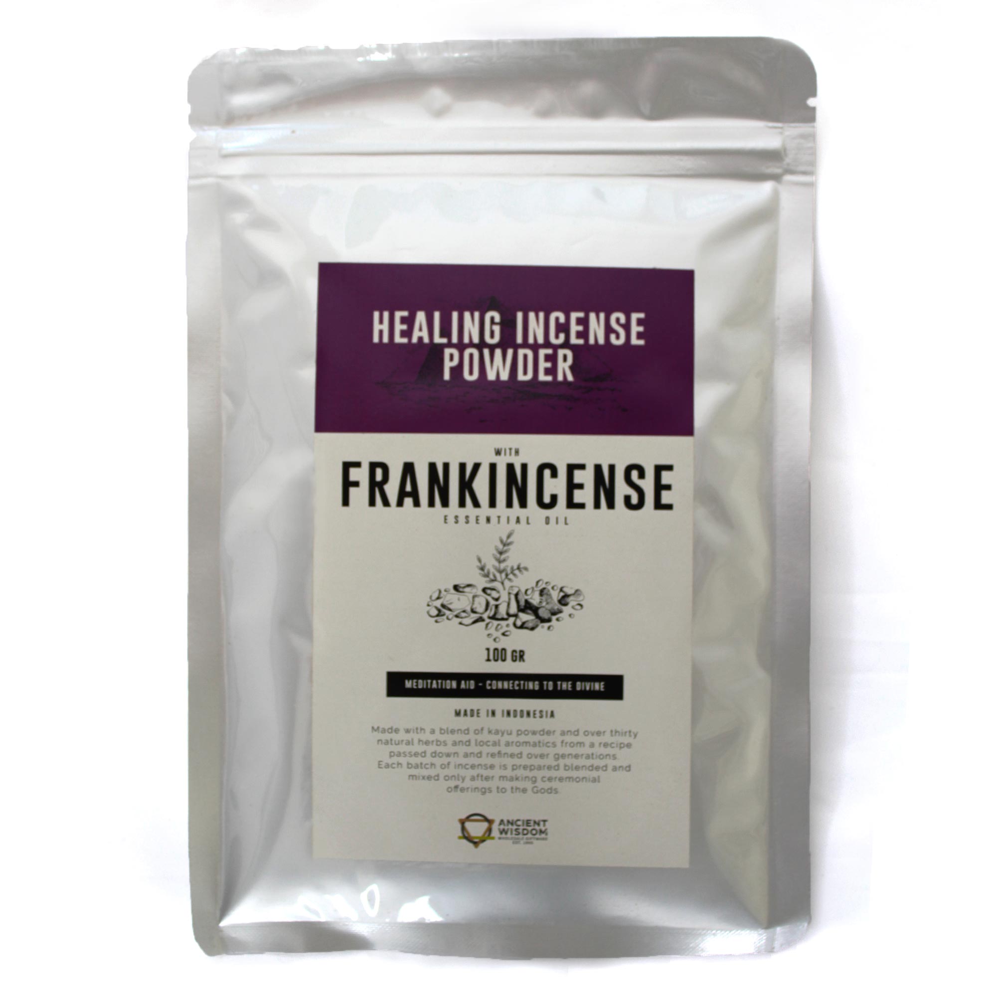 View Healing Incense Powder Frankincense 100gm information