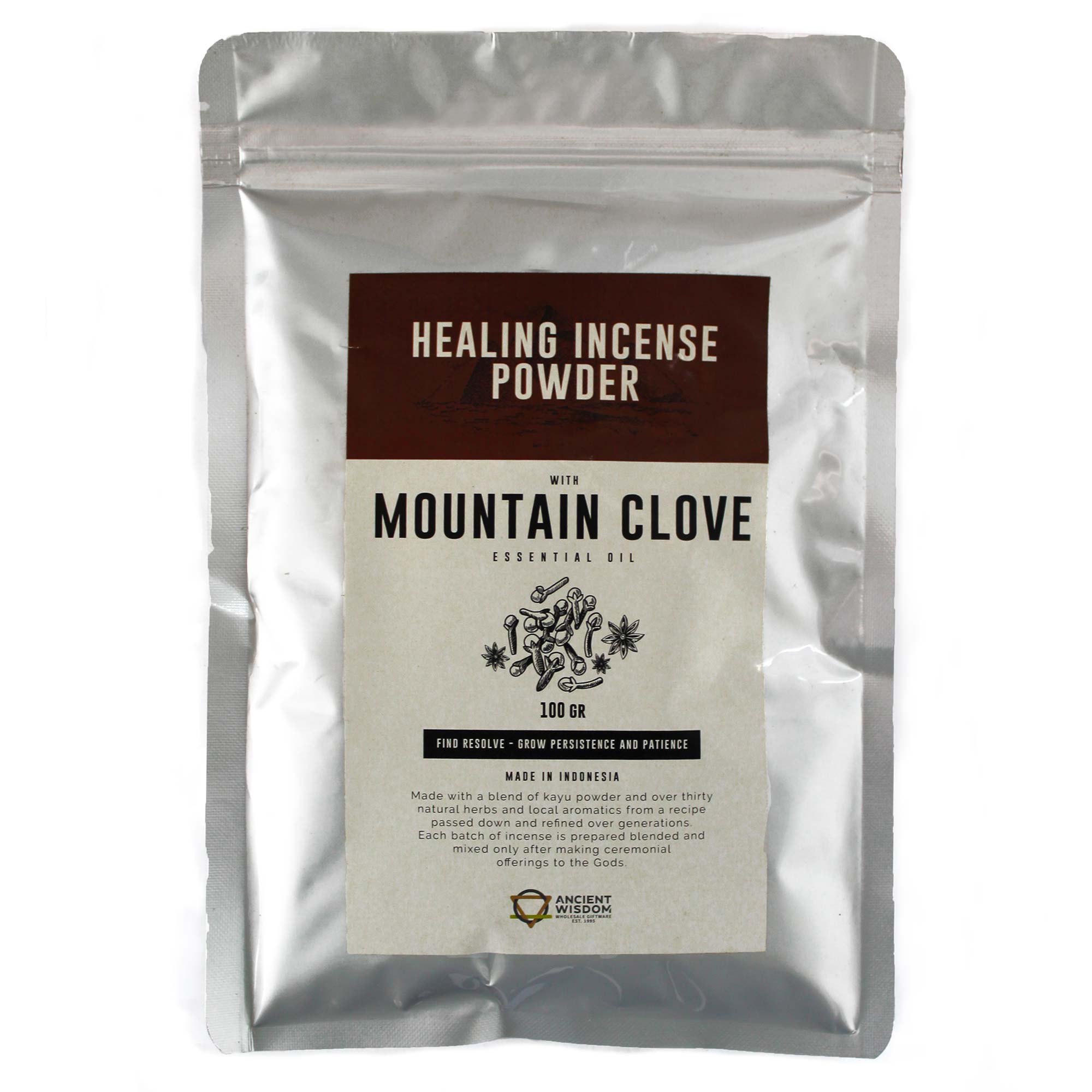 View Healing Incense Powder Mountain Clove 100gm information