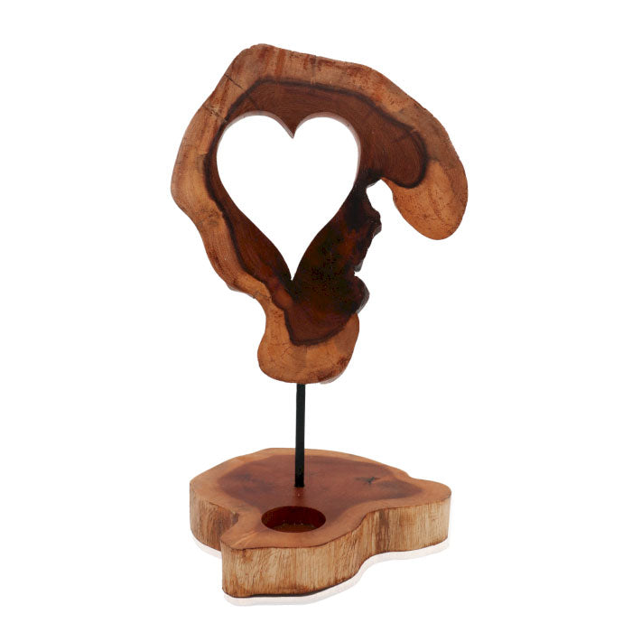 View Candle Holder Sign Heart Shape information