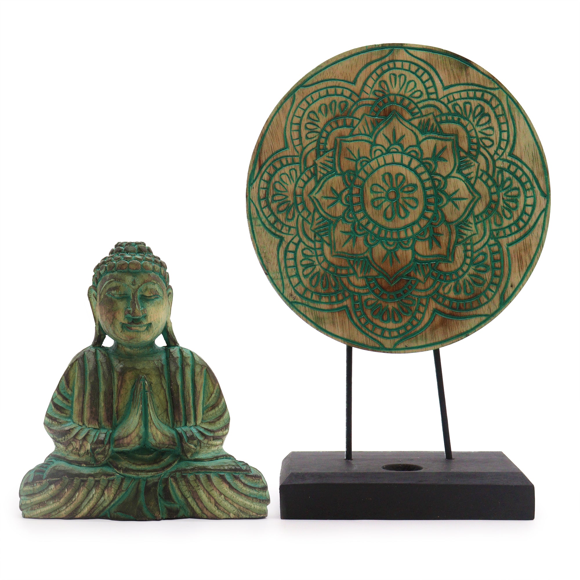 View Buddha Feng Shui Set Buddha Knot Green information