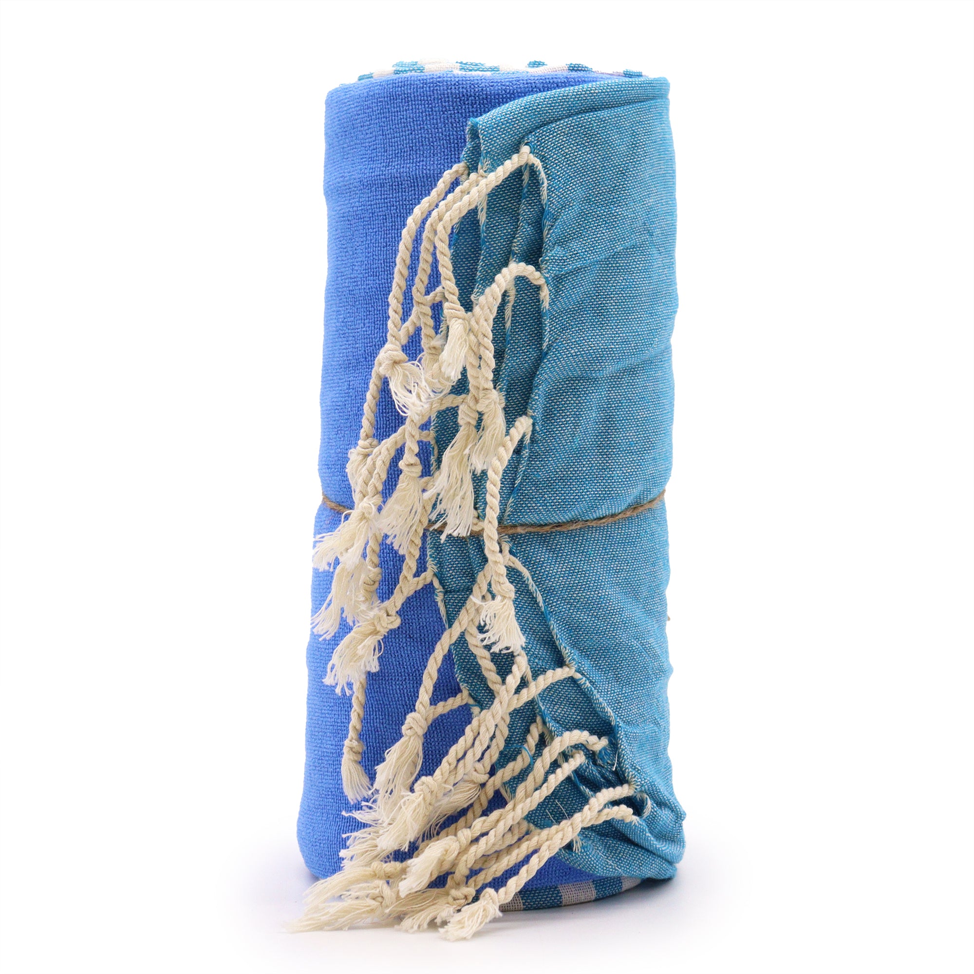 View Cotton Pario Towel 100x180 cm Sky Blue information