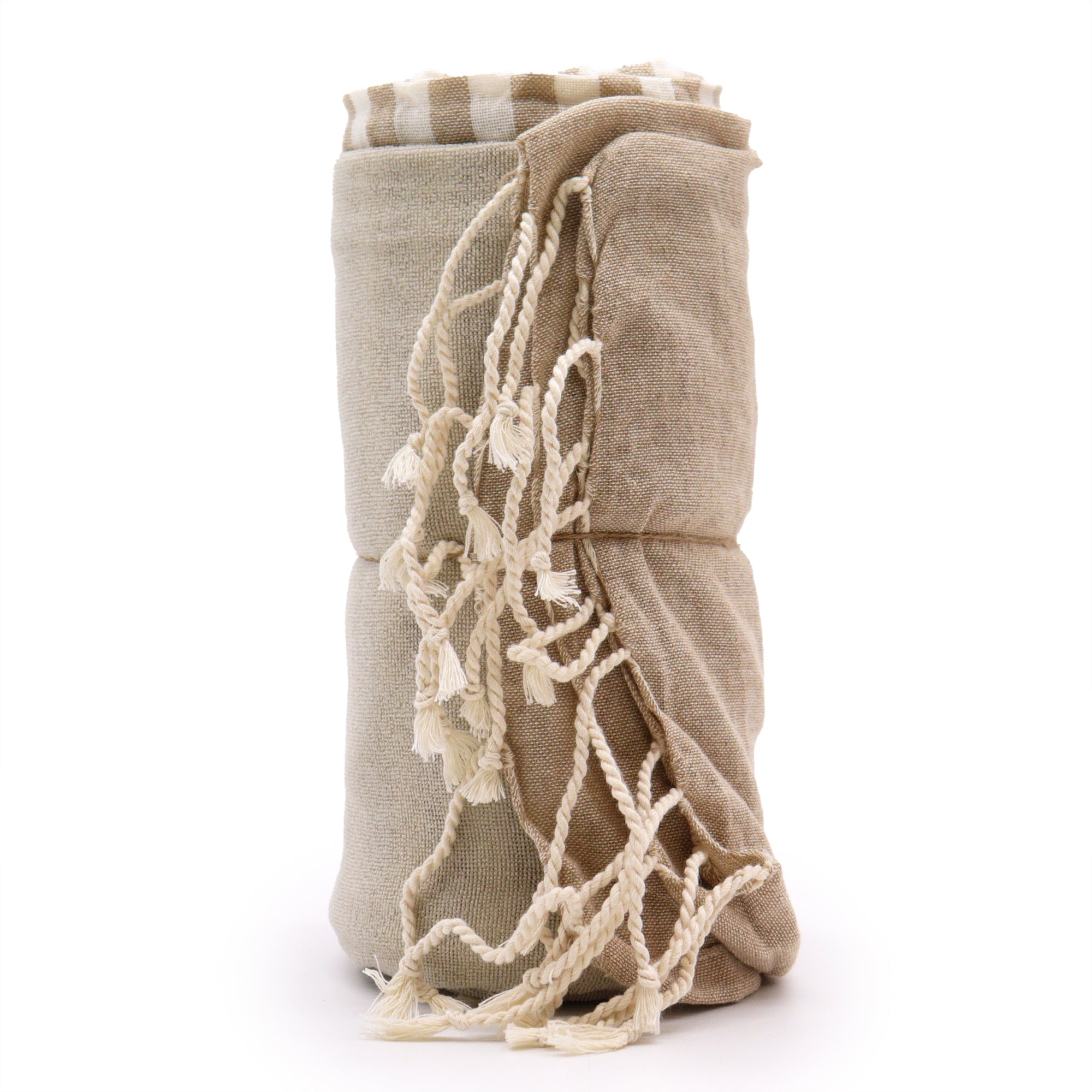View Cotton Pario Towel 100x180 cm Warm Sand information