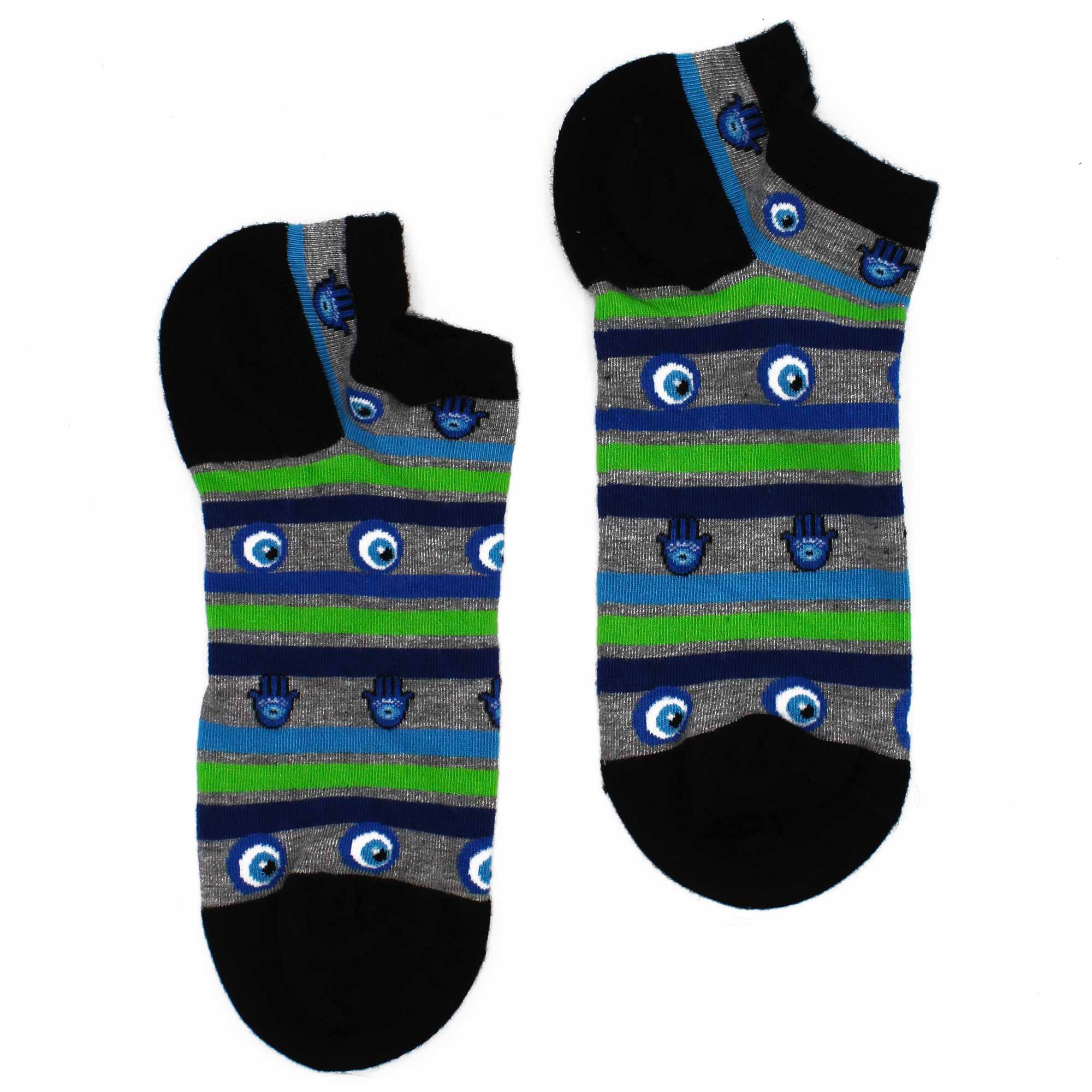 View ML Hop Hare Bamboo Socks Low 75115 Evil Eye Hamsa information