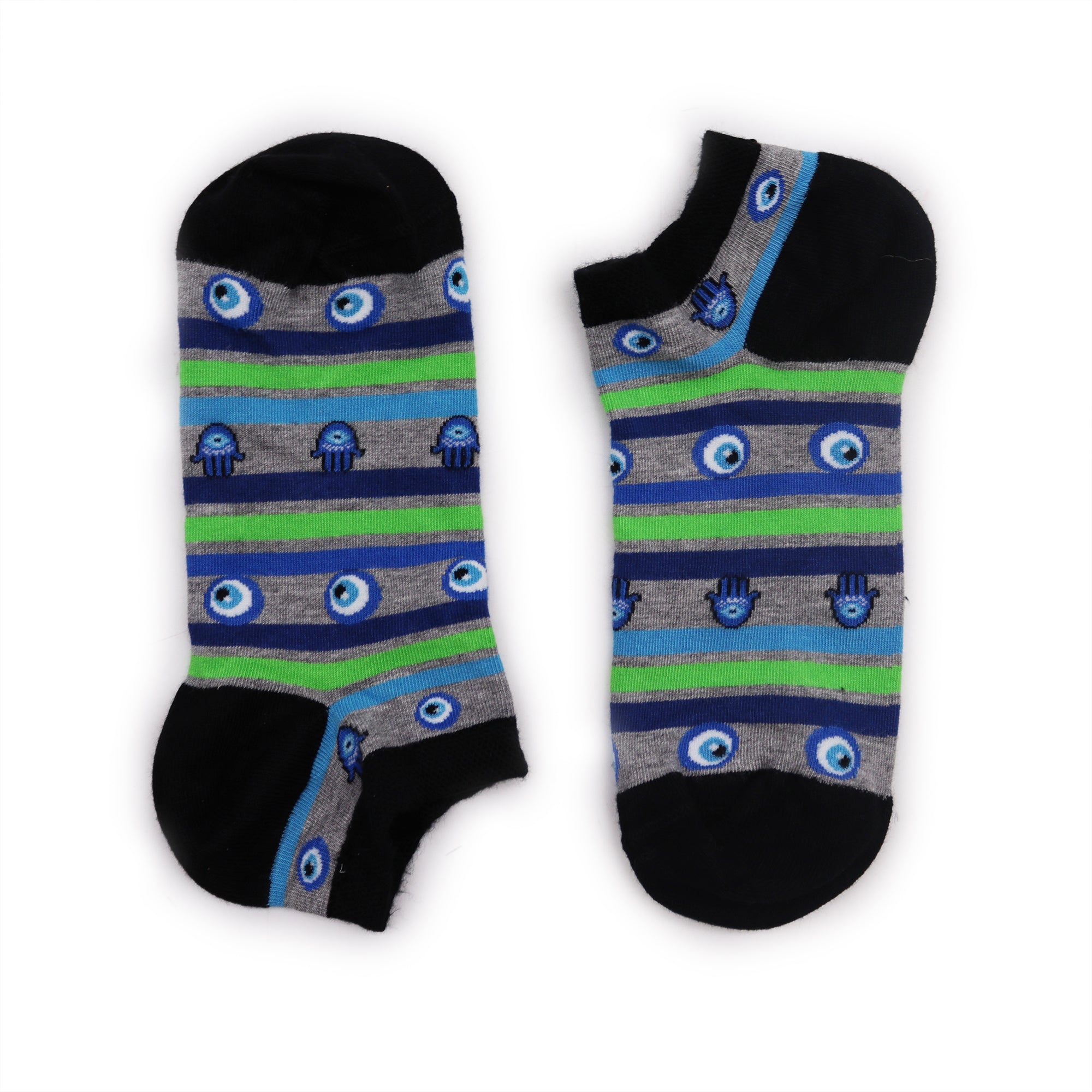 View SM Hop Hare Bamboo Socks Low 3565 Evil Eye Hamsa information