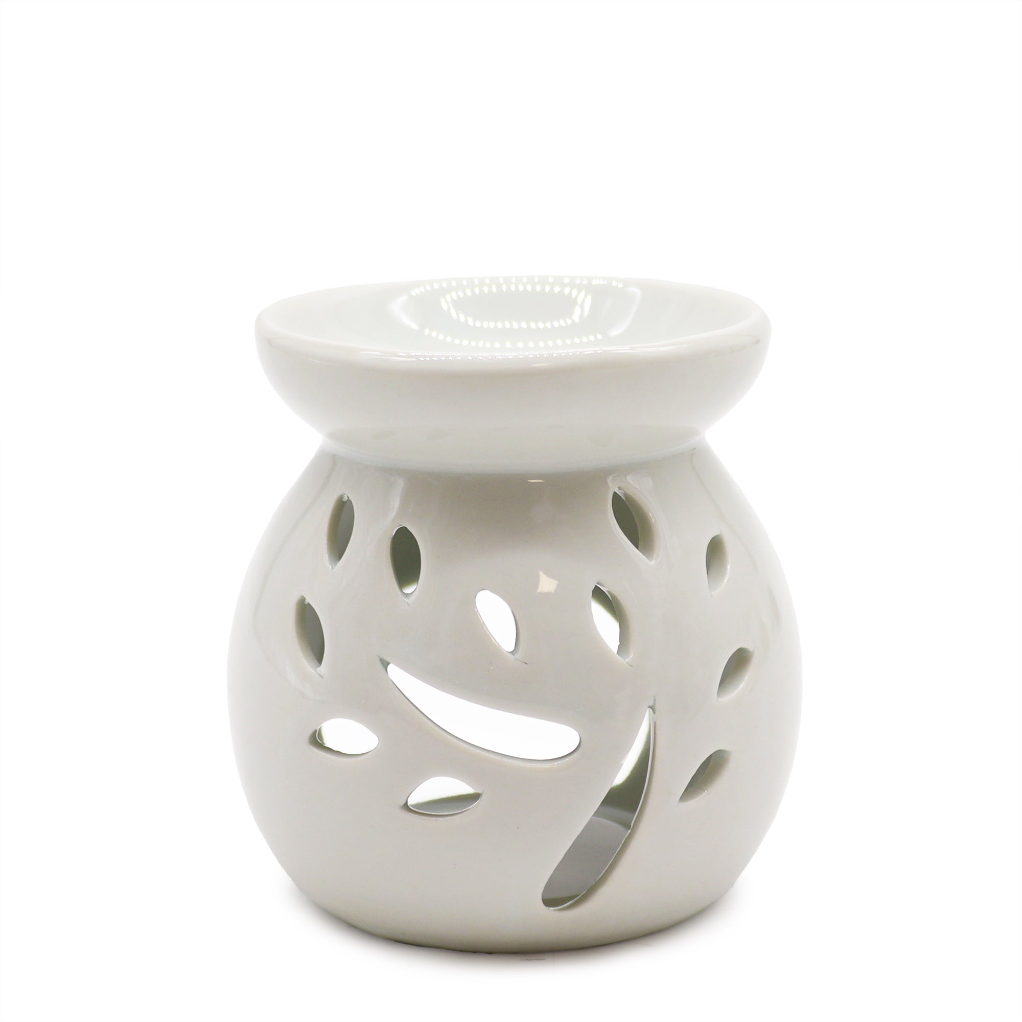 View Sm Classic White Oil Burner Tree Cutout information