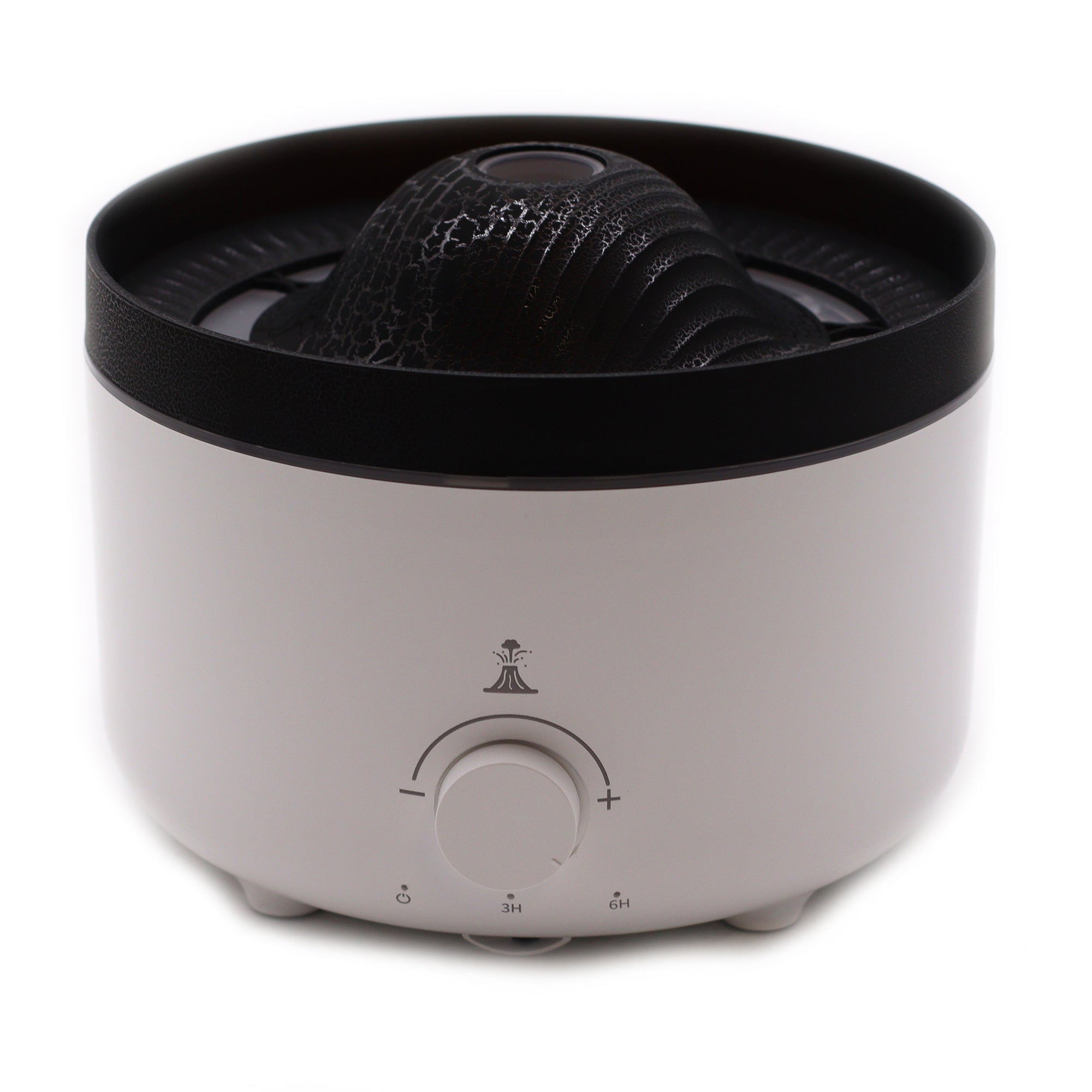 View Large Volcano Effect Aroma Diffuser plug Two Colours 560ml information