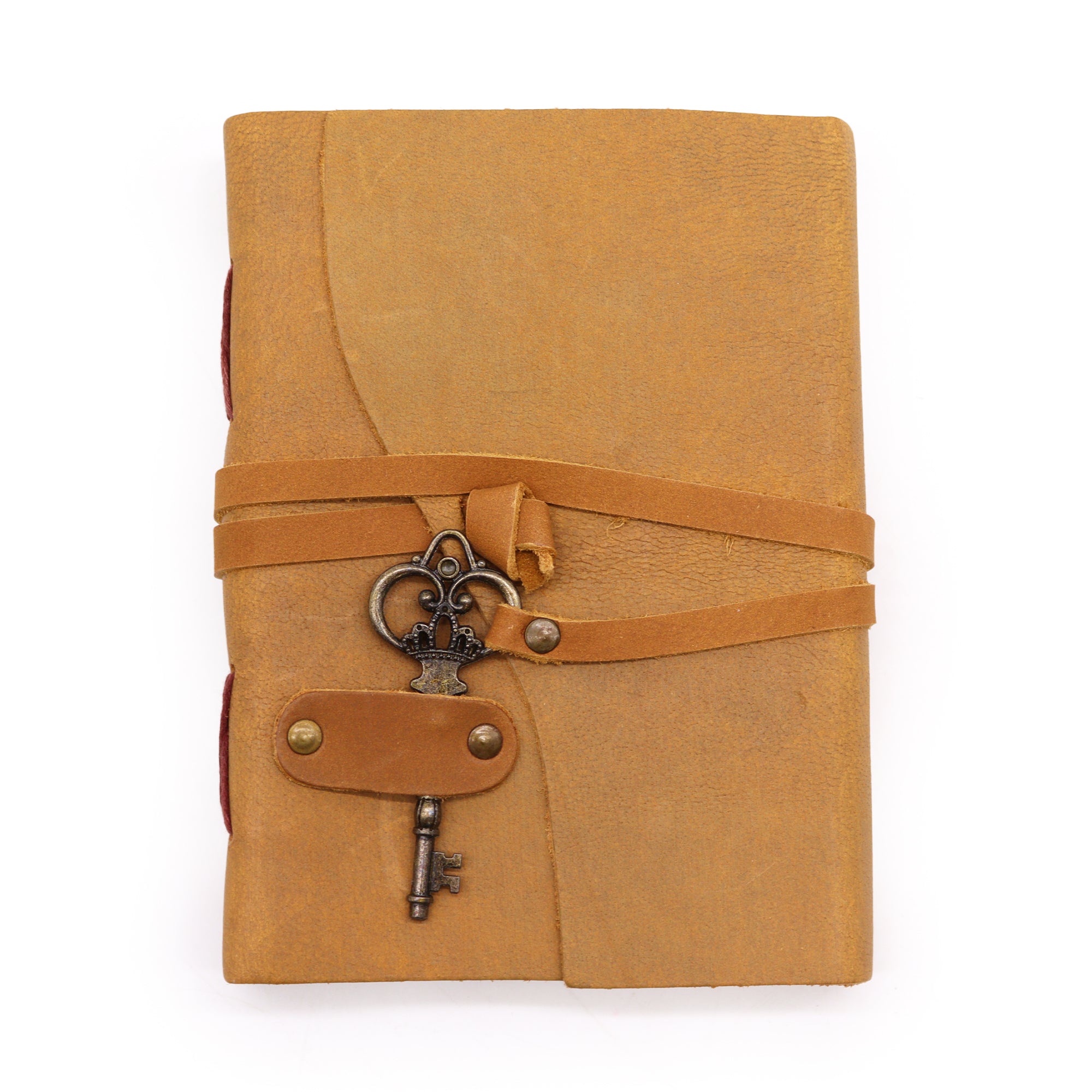 View Oiled Tan Leather Key 200 pages 13x18cm information