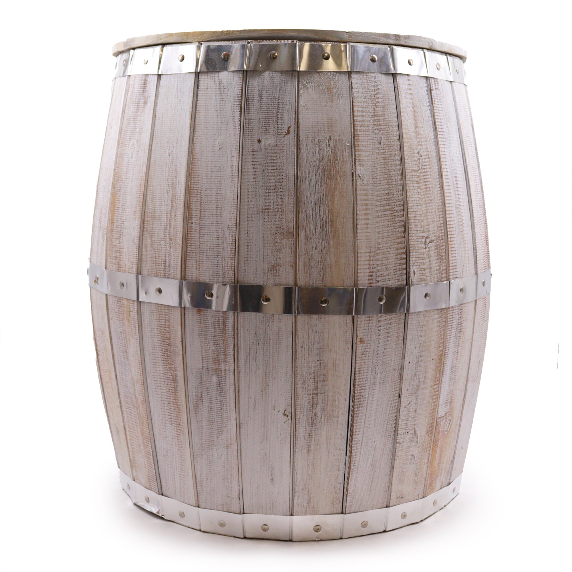 View Beer Barrel Table Whitewash information