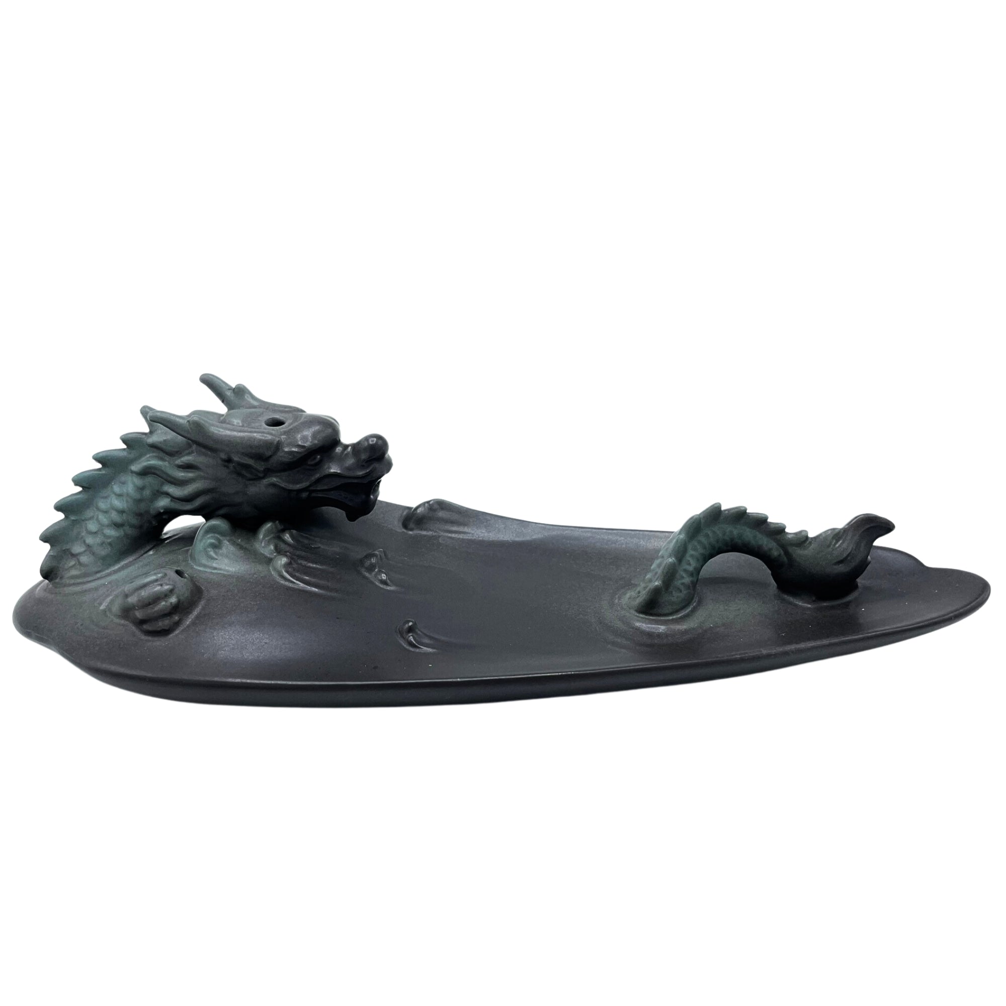 View Backflow Incense Burner Dragon in Pool with Surprising Details information