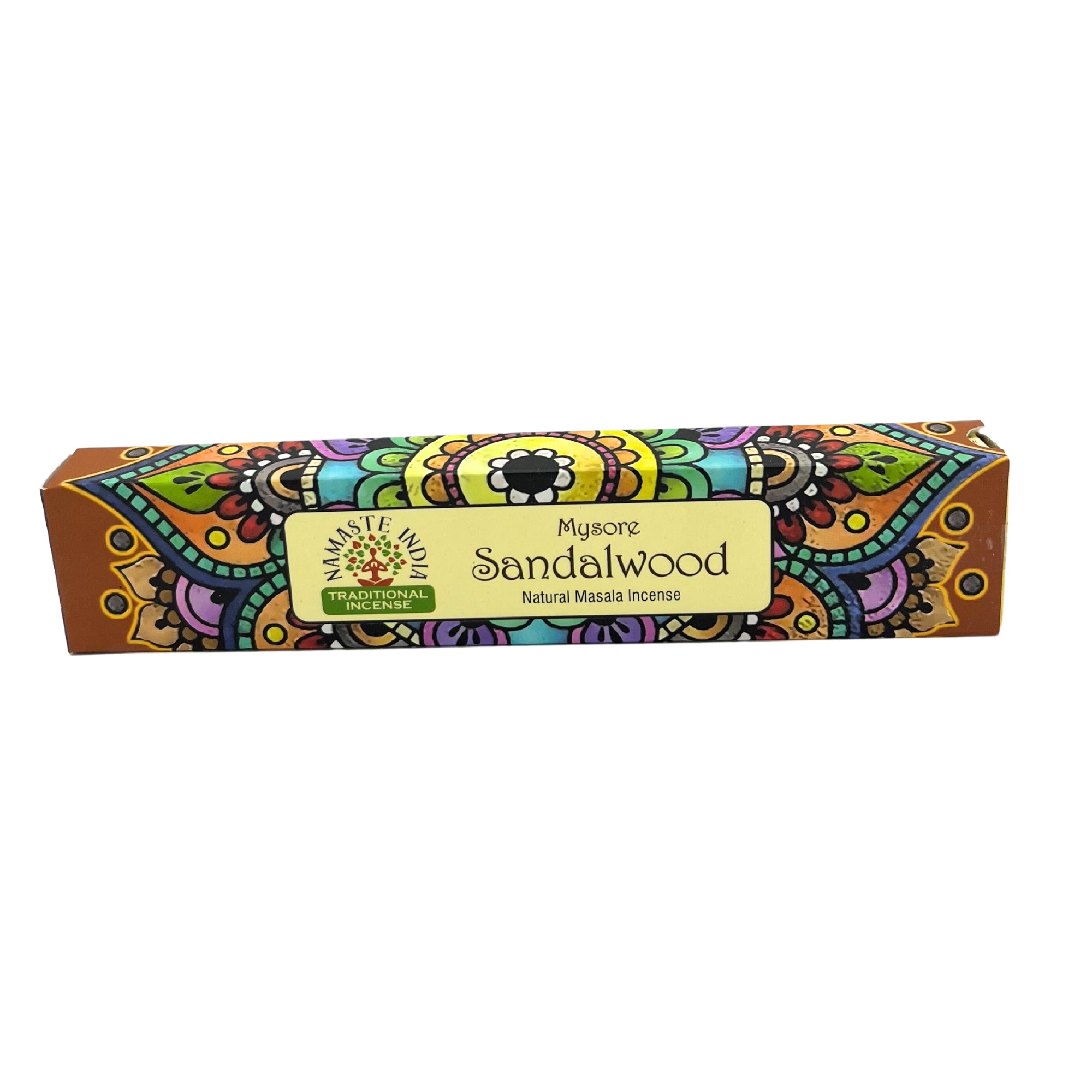 View Namaste Mandala Masala Incense Sandalwood information