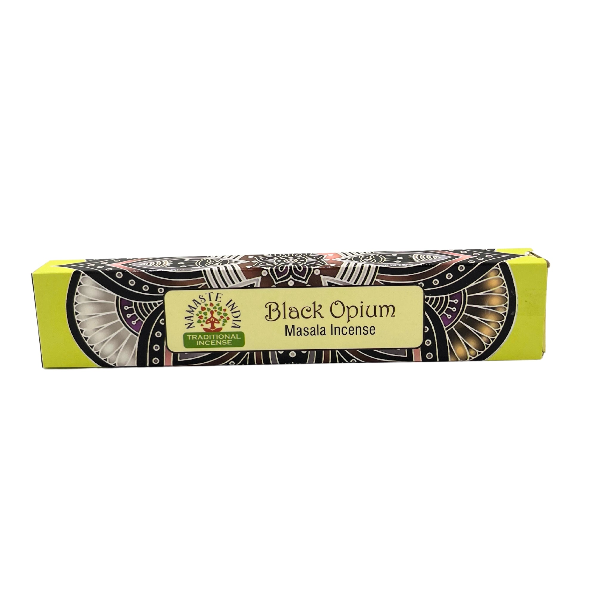 View Namaste Mandala Masala Incense Black Opium information