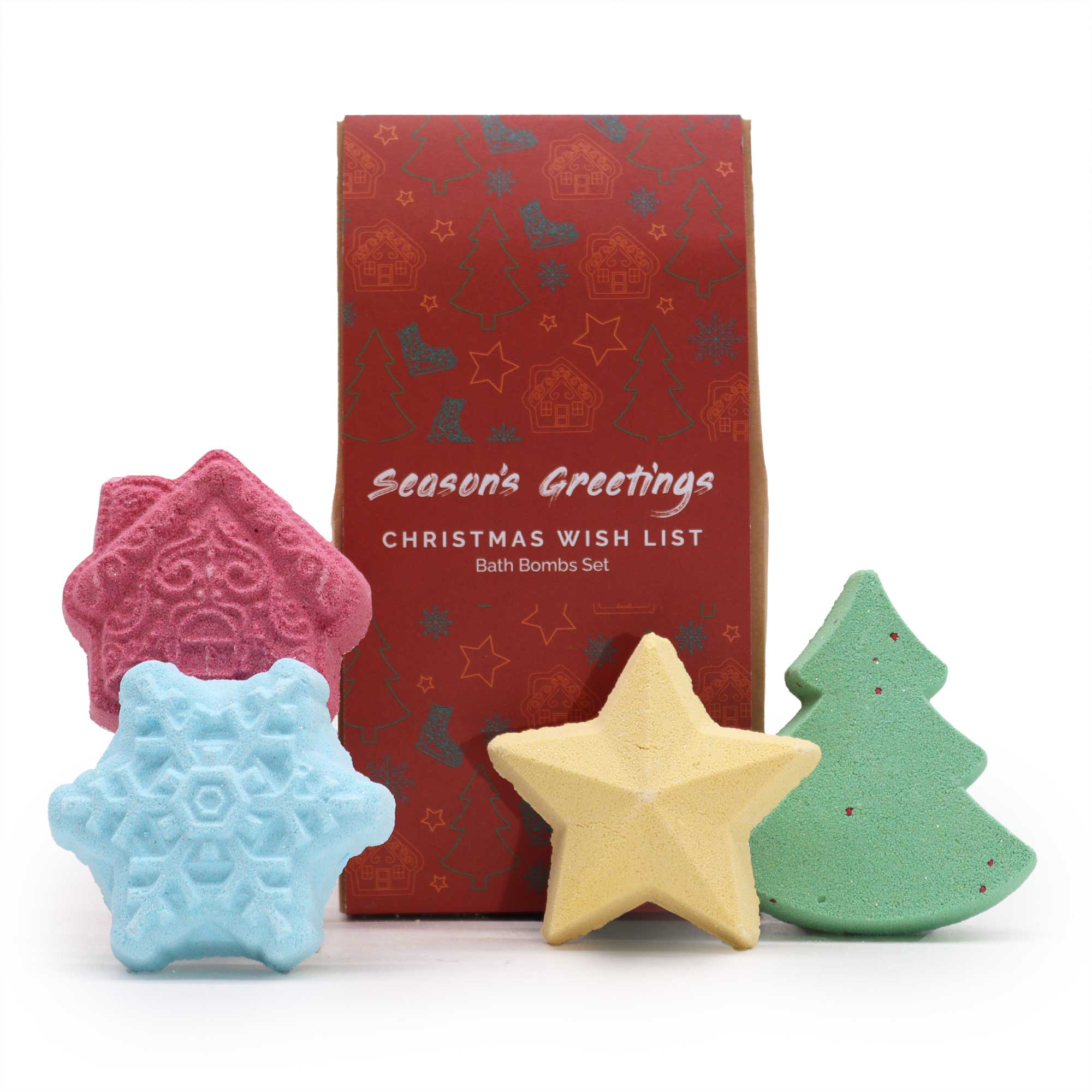 View Christmas Wish List Christmas Bath Bomb Gift Pack information